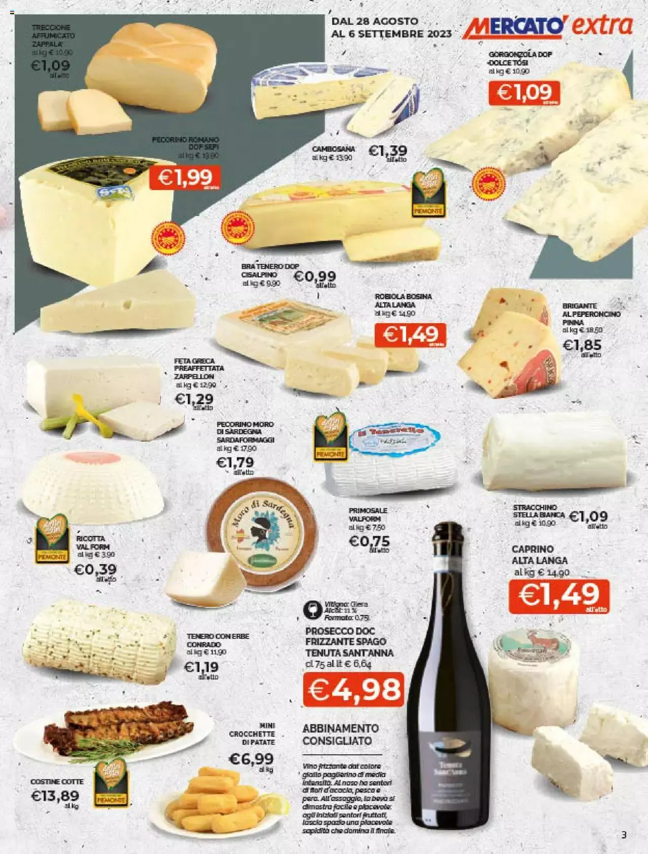 Volantino Mercatò da 28 agosto a 6 settembre di 2023 - Pagina del volantino 3