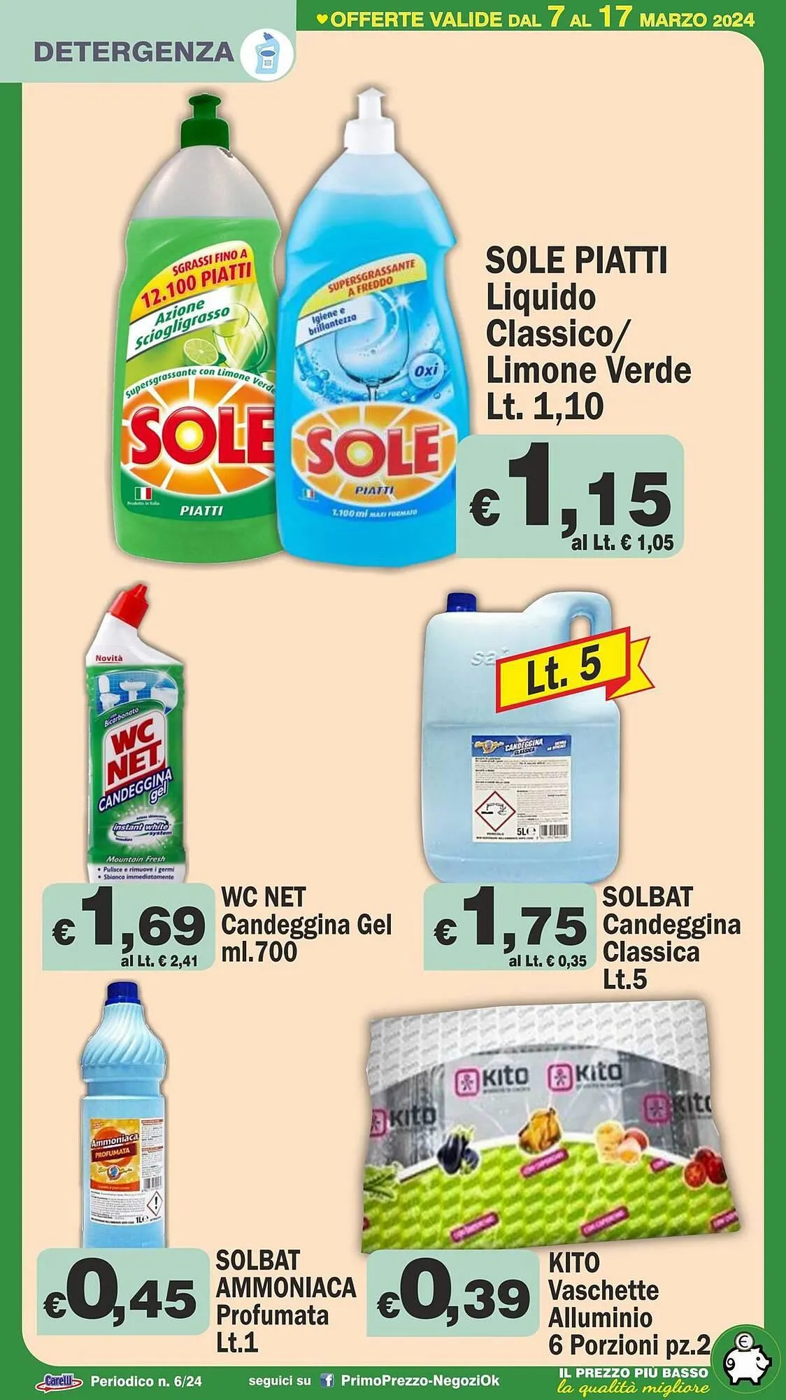Volantino Primo Prezzo da 7 marzo a 17 marzo di 2024 - Pagina del volantino 23