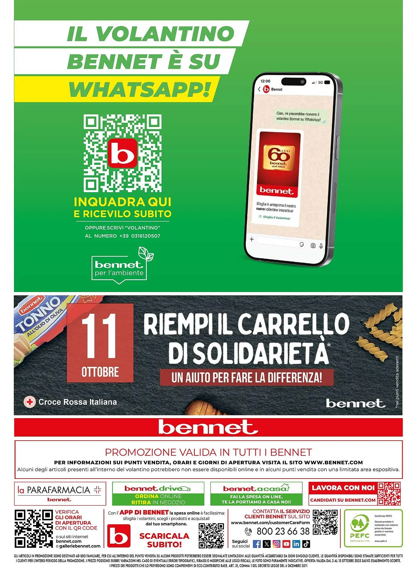 Volantino Bennet da 2 ottobre a 15 ottobre di 2025 - Pagina del volantino 19