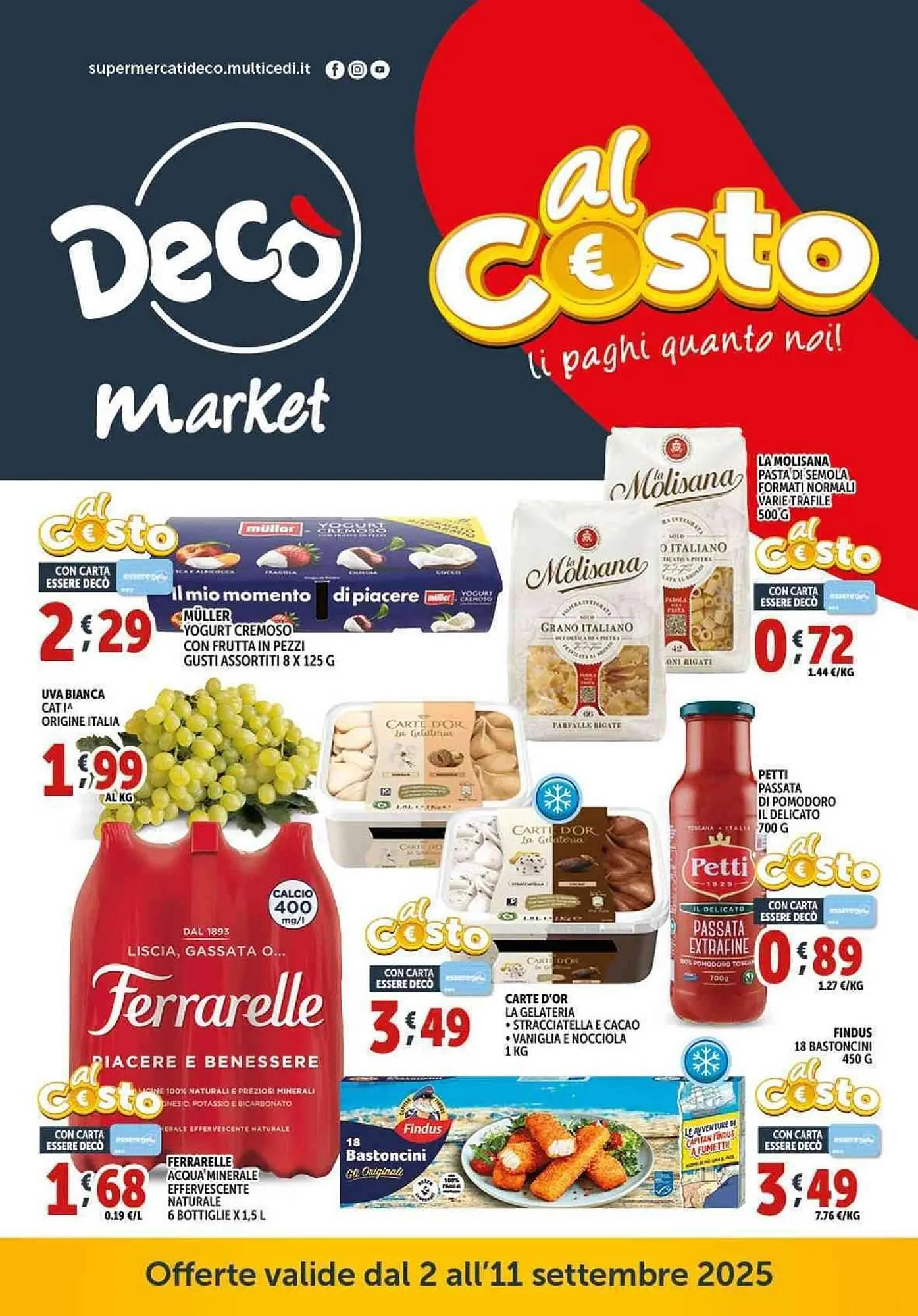 Volantino Deco Market da 2 settembre a 11 settembre di 2025 - Pagina del volantino 1