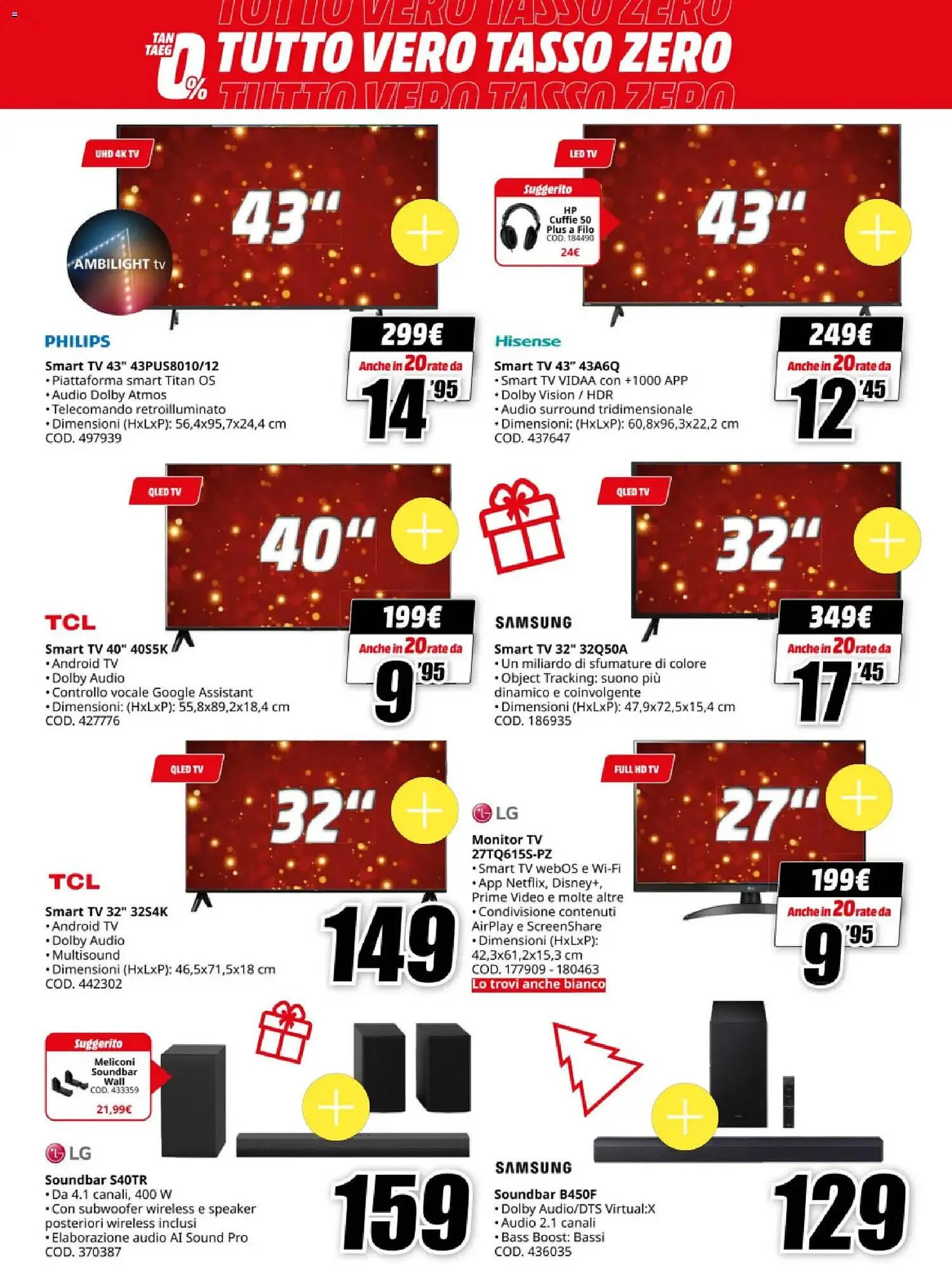 Volantino MediaWorld da 15 dicembre a 26 dicembre di 2025 - Pagina del volantino 22