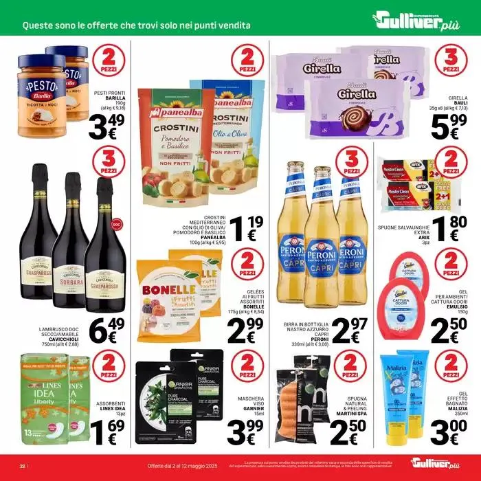 Piccoli prezzi da 2 maggio a 12 maggio di 2025 - Pagina del volantino 22