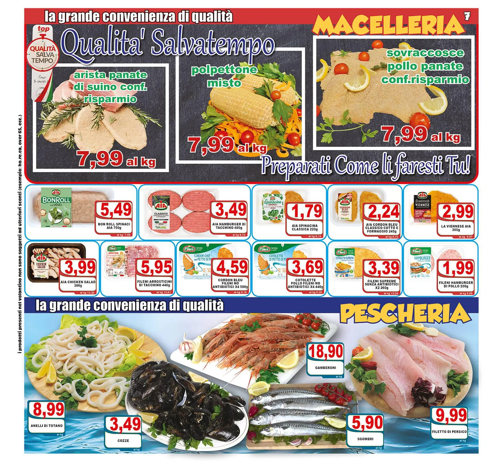 Volantino Top Supermercati da 22 settembre a 2 ottobre di 2023 - Pagina del volantino 7