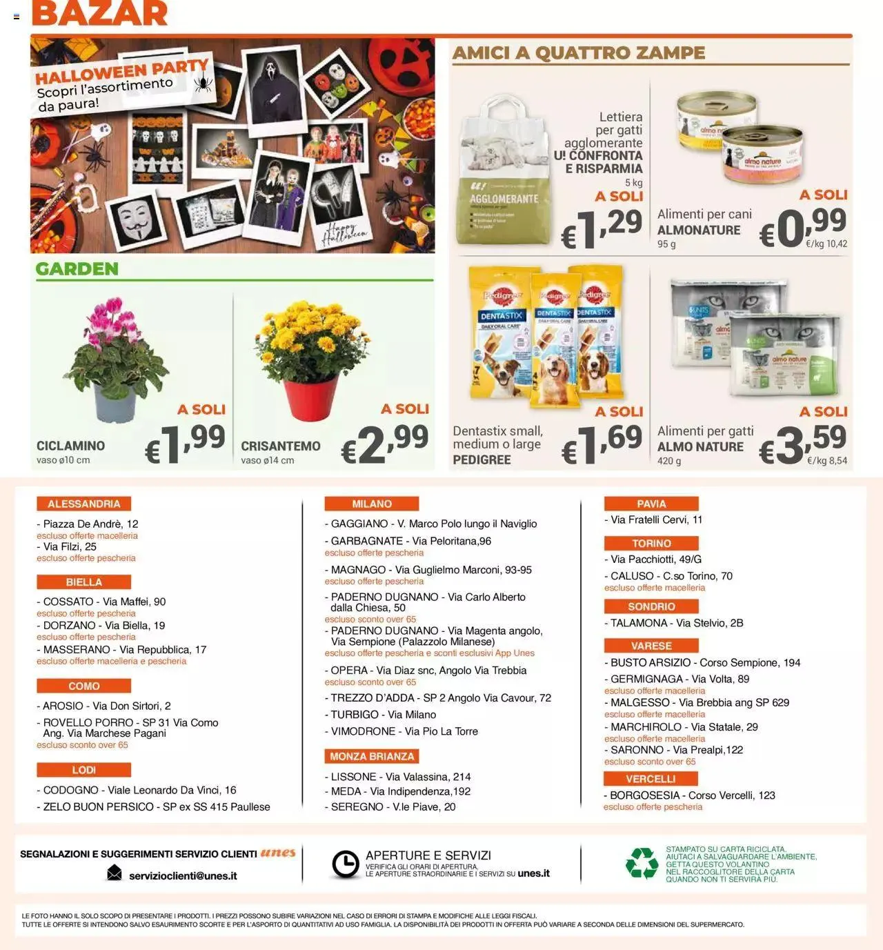 Volantino Unes da 18 ottobre a 31 ottobre di 2023 - Pagina del volantino 20