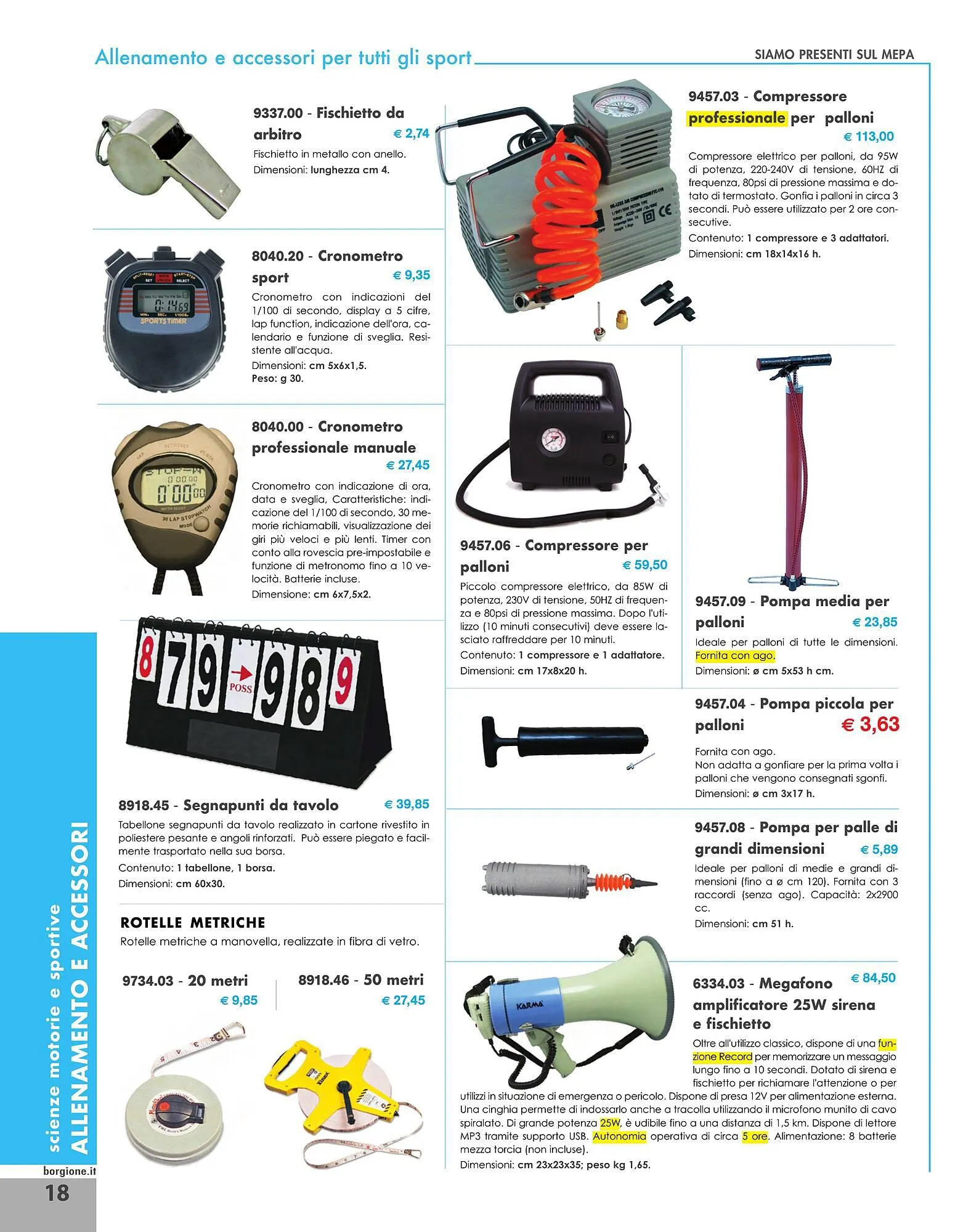 Volantino Borgione Sport da 18 gennaio a 28 dicembre di 2024 - Pagina del volantino 18