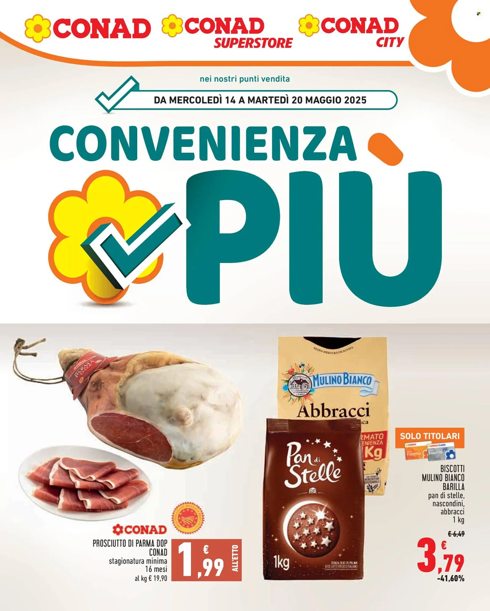 Volantino Conad da 14 maggio a 20 maggio di 2025 - Pagina del volantino 1