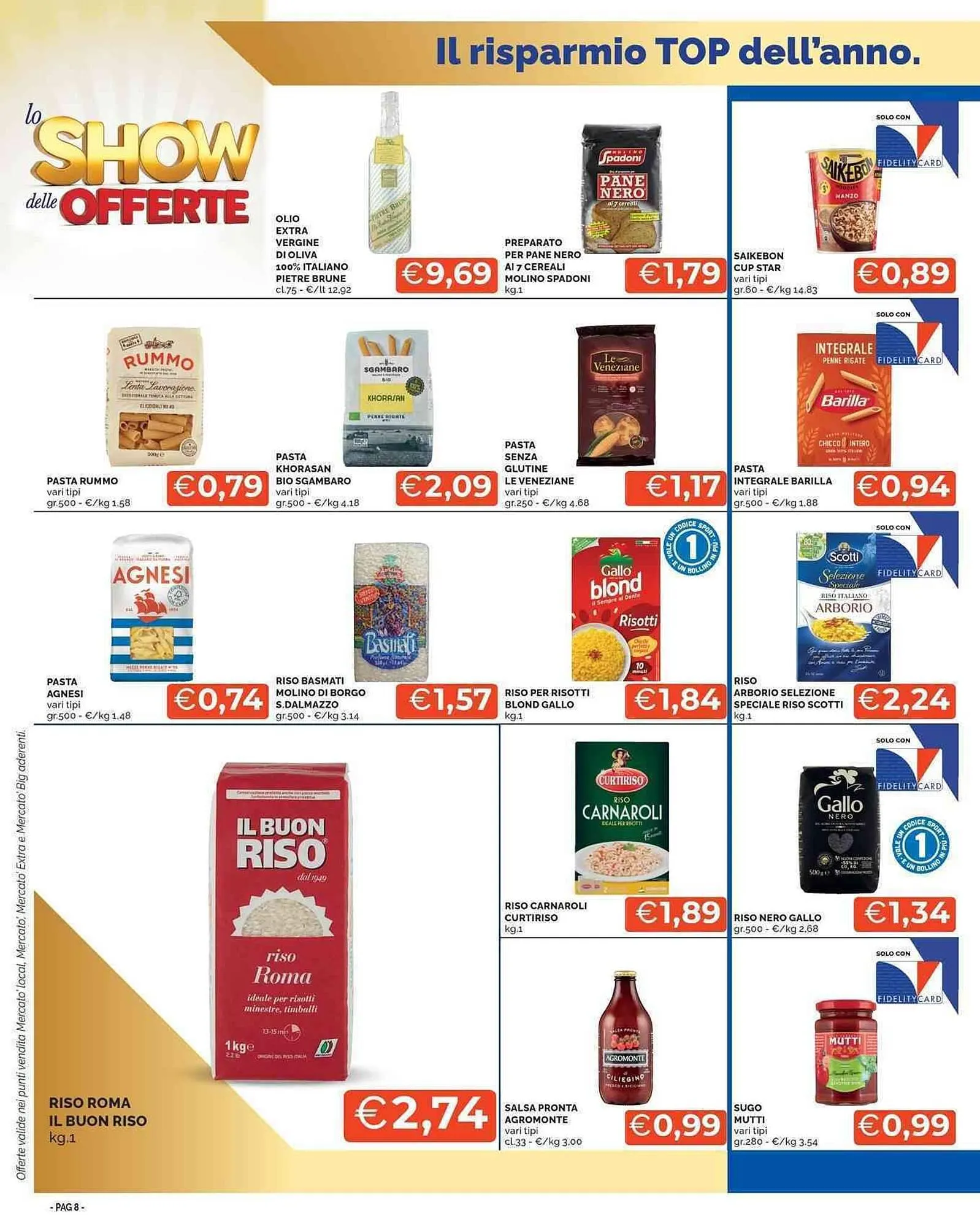 Volantino Mercatò Big da 5 settembre a 18 settembre di 2024 - Pagina del volantino 8