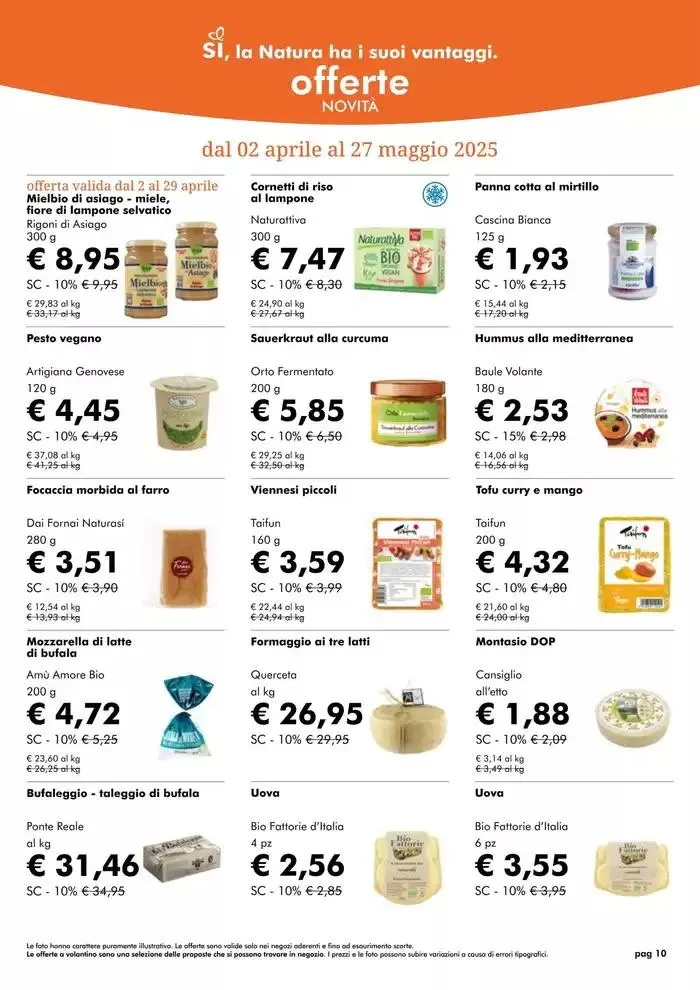 Offerte Aprile 2025 da 1 aprile a 30 aprile di 2025 - Pagina del volantino 10