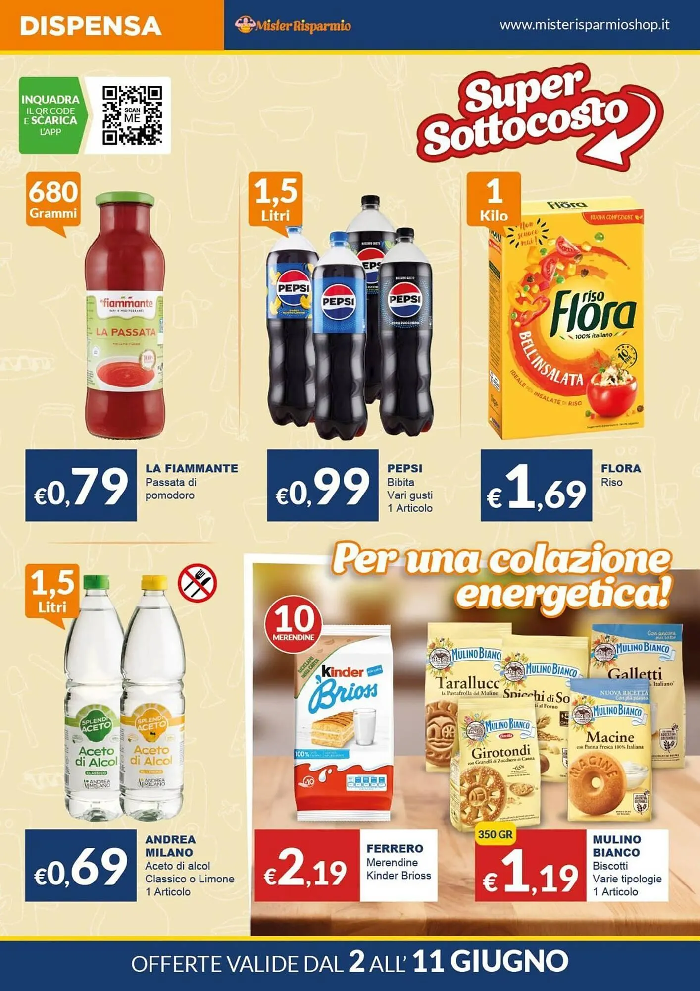 Volantino Mister Risparmio da 2 giugno a 11 giugno di 2025 - Pagina del volantino 2