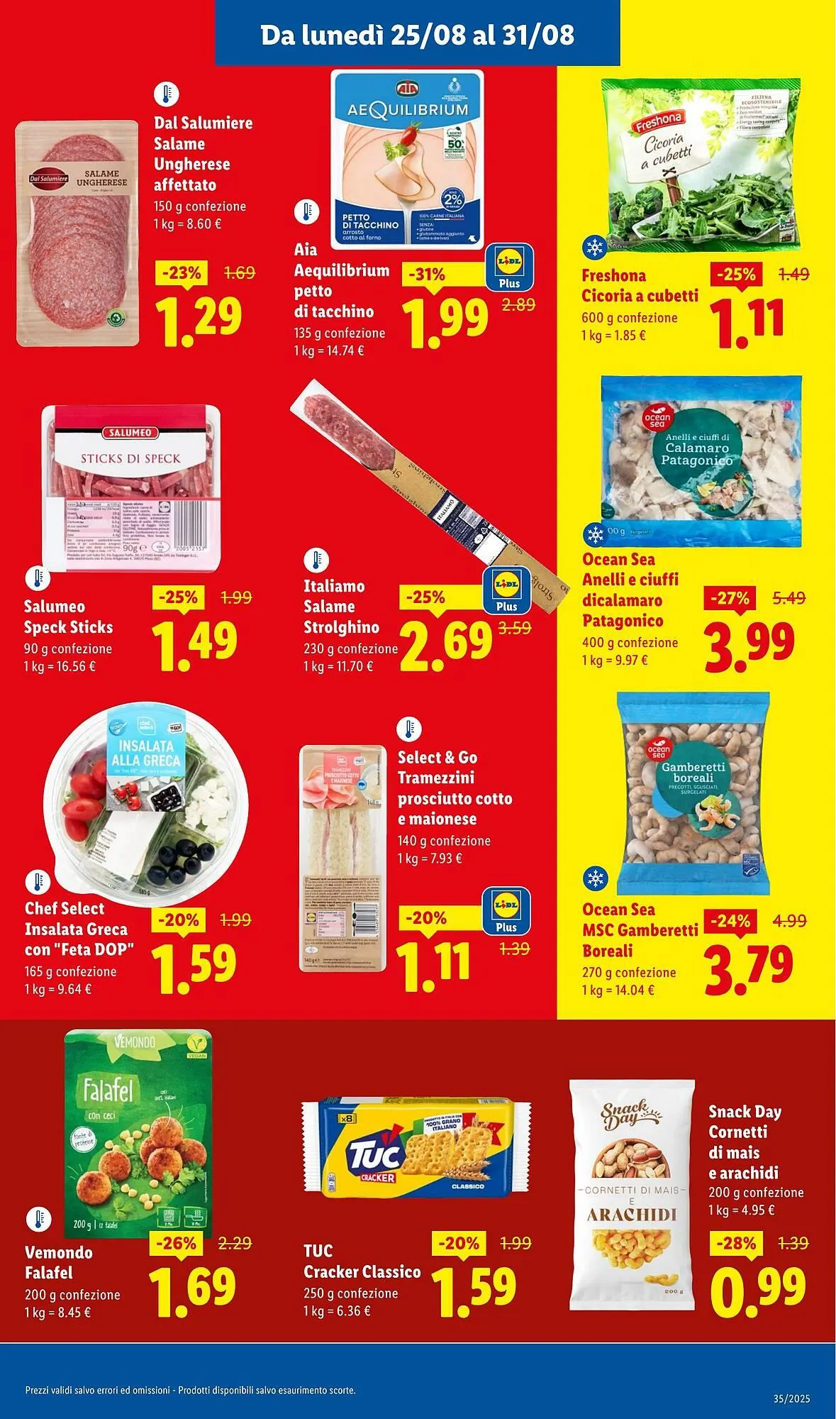 Volantino Lidl da 25 agosto a 31 agosto di 2025 - Pagina del volantino 9
