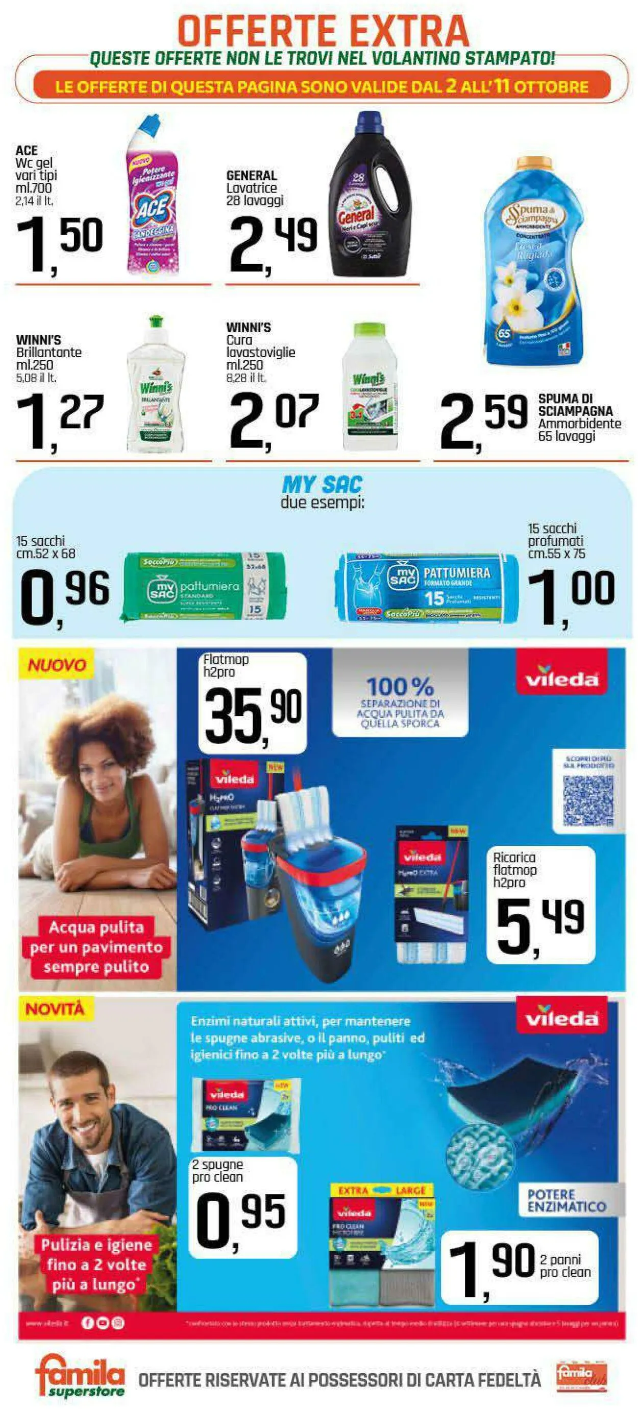 Famila Volantino attuale da 2 ottobre a 11 ottobre di 2025 - Pagina del volantino 24