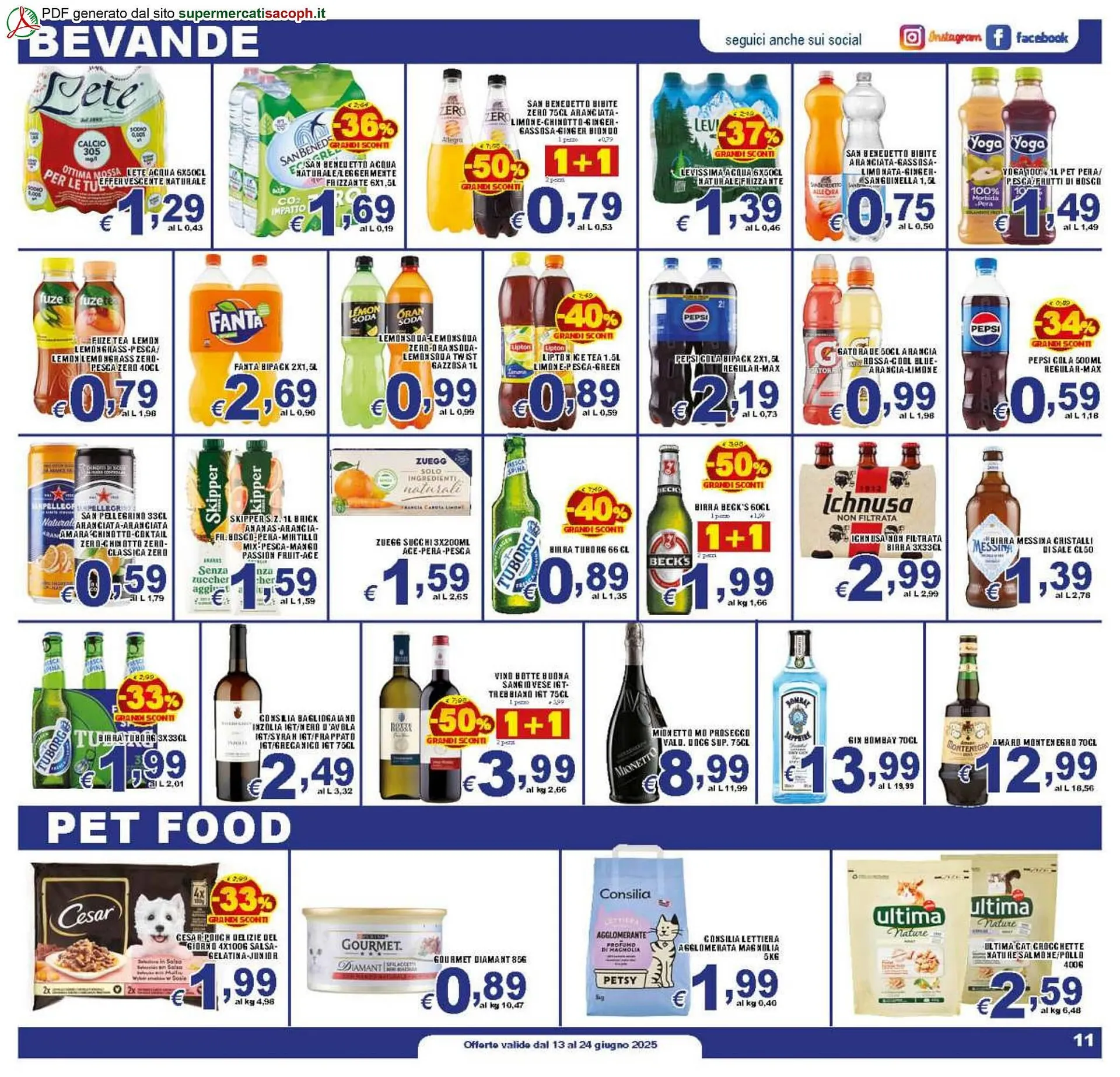 Volantino Sacoph da 13 giugno a 24 giugno di 2025 - Pagina del volantino 11