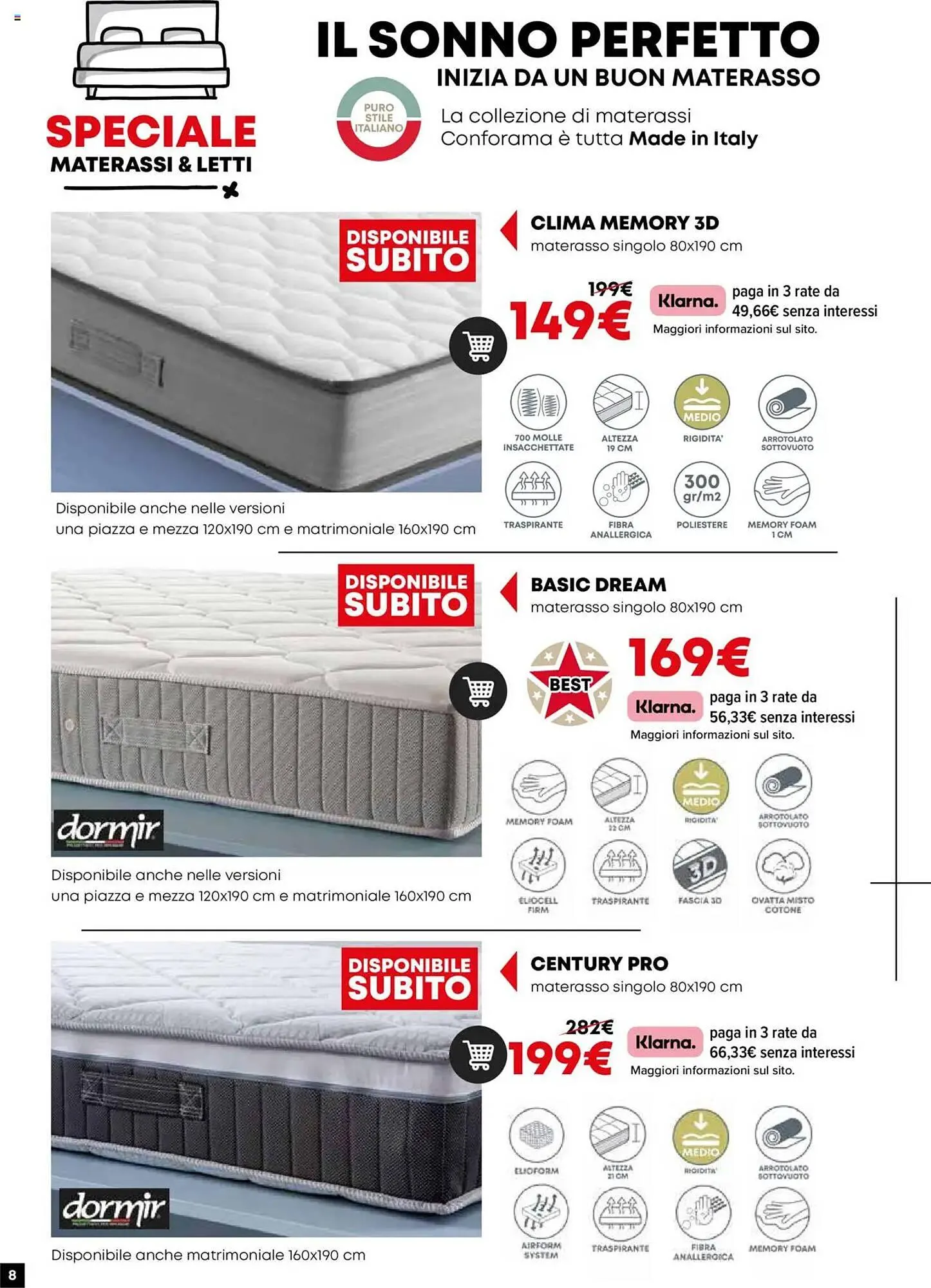 Volantino Conforama da 30 agosto a 20 ottobre di 2025 - Pagina del volantino 8