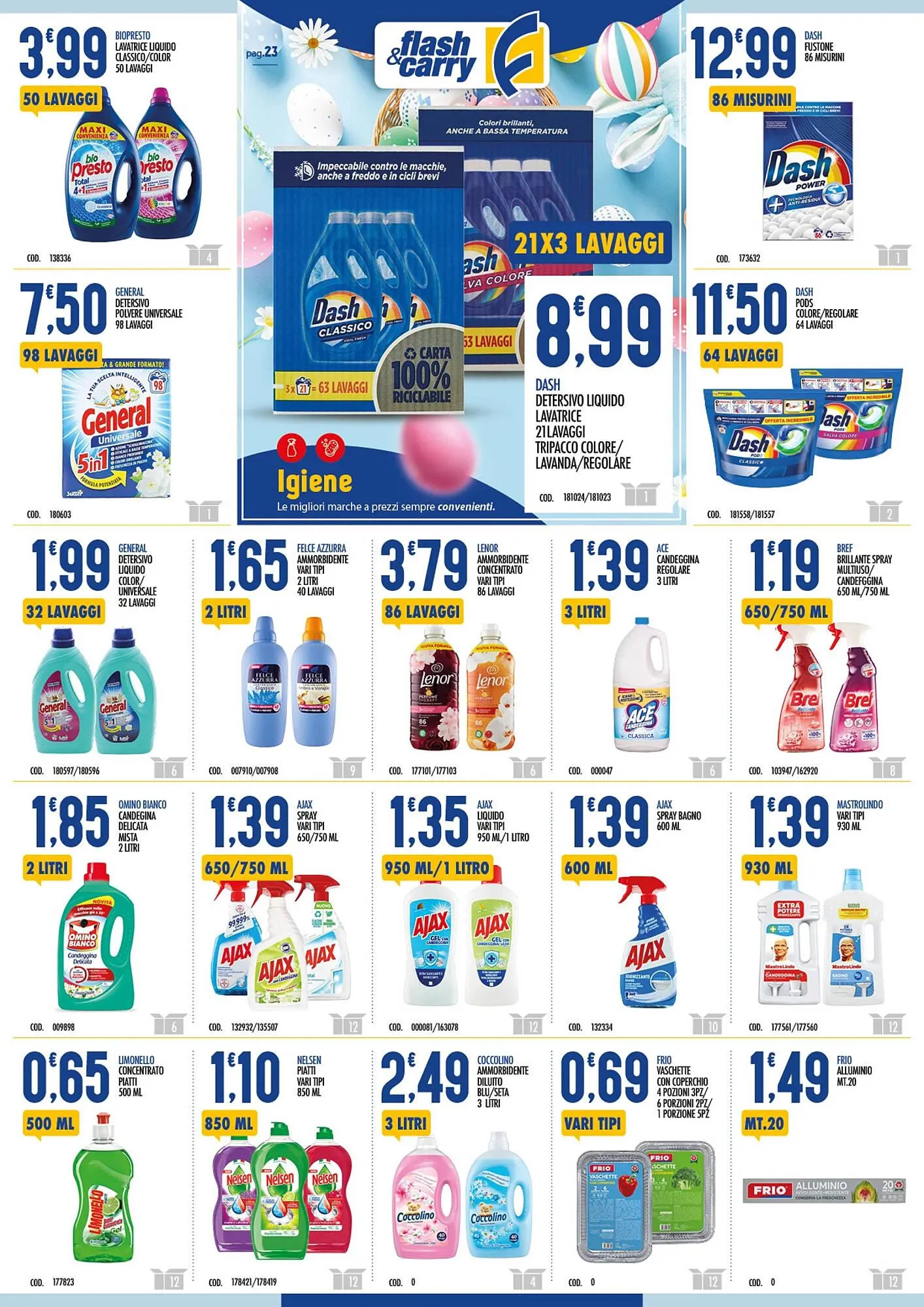 Volantino Flash & Carry da 3 aprile a 19 aprile di 2025 - Pagina del volantino 23