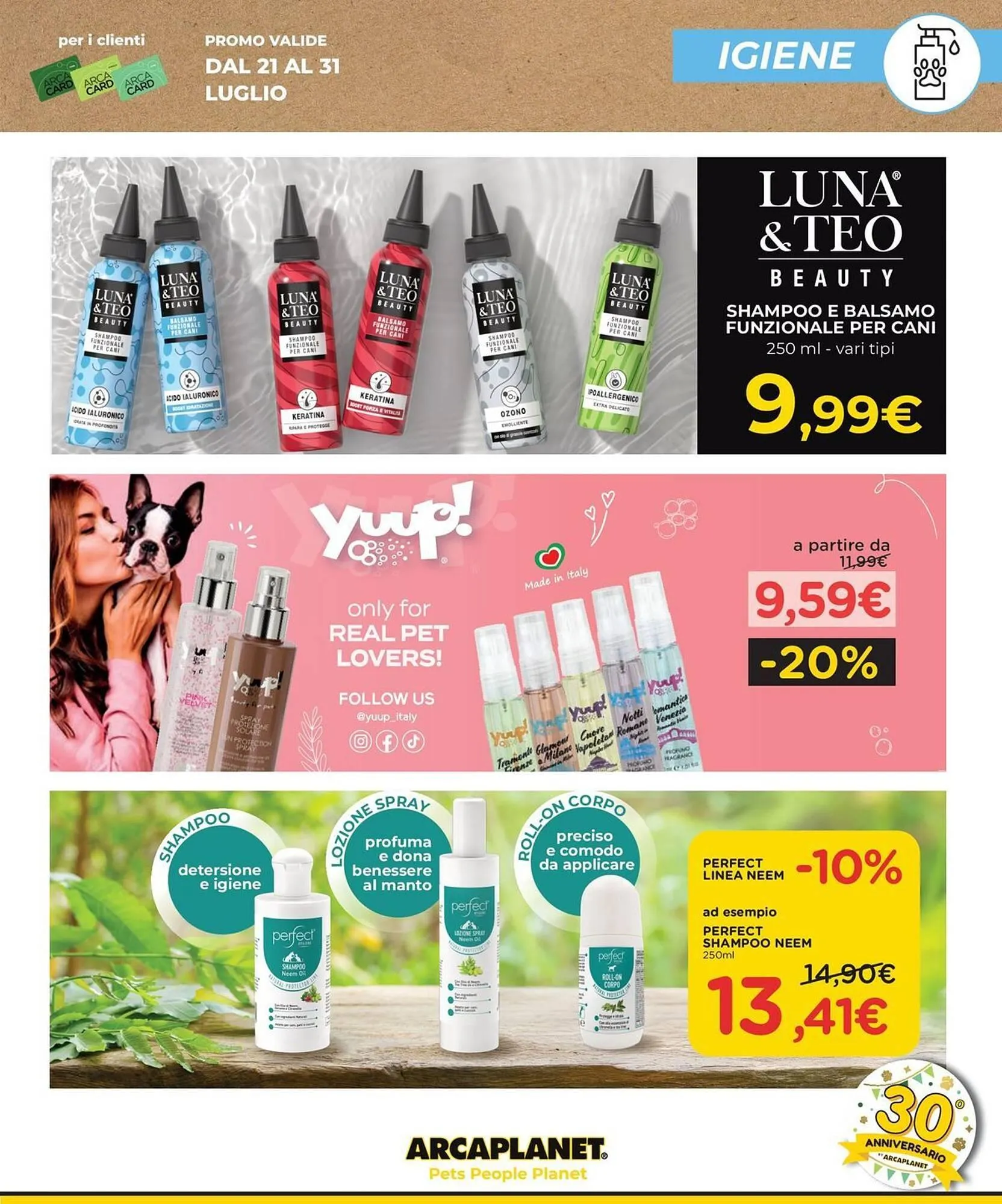 Volantino Arcaplanet da 21 luglio a 27 luglio di 2025 - Pagina del volantino 31