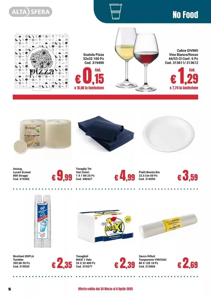 Offerta valida dal 24 Marzo al 6 Aprile 2025 da 24 marzo a 6 aprile di 2025 - Pagina del volantino 16