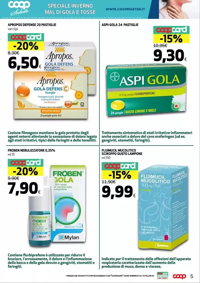 Coop Salute da 7 marzo a 3 aprile di 2025 - Pagina del volantino 6