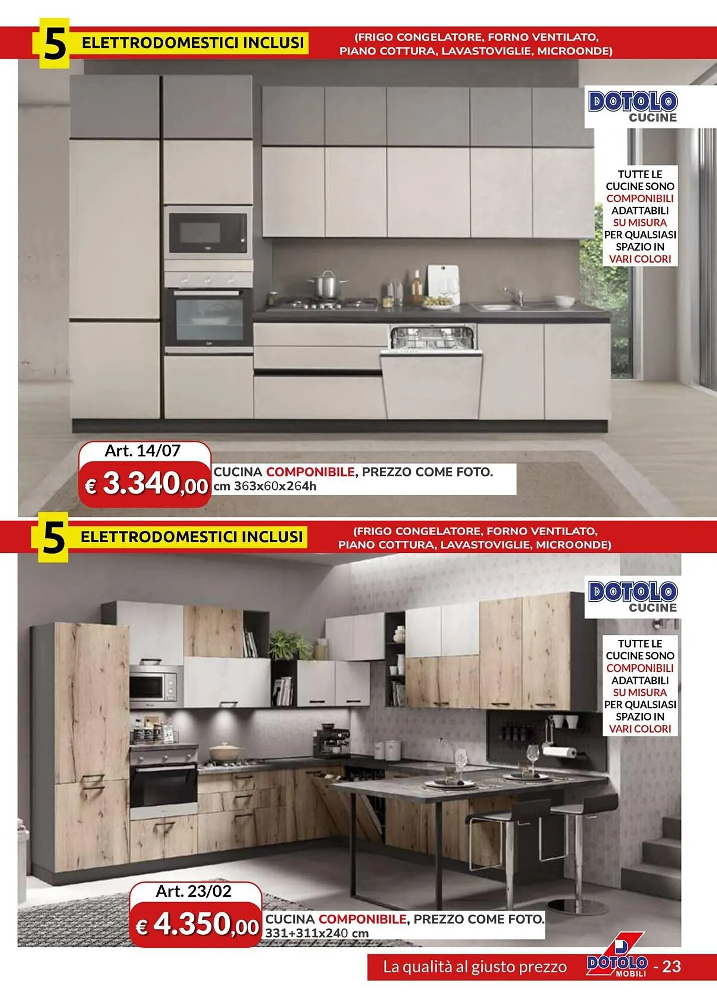 Volantino Dotolo Mobili da 12 luglio a 31 dicembre di 2024 - Pagina del volantino 23