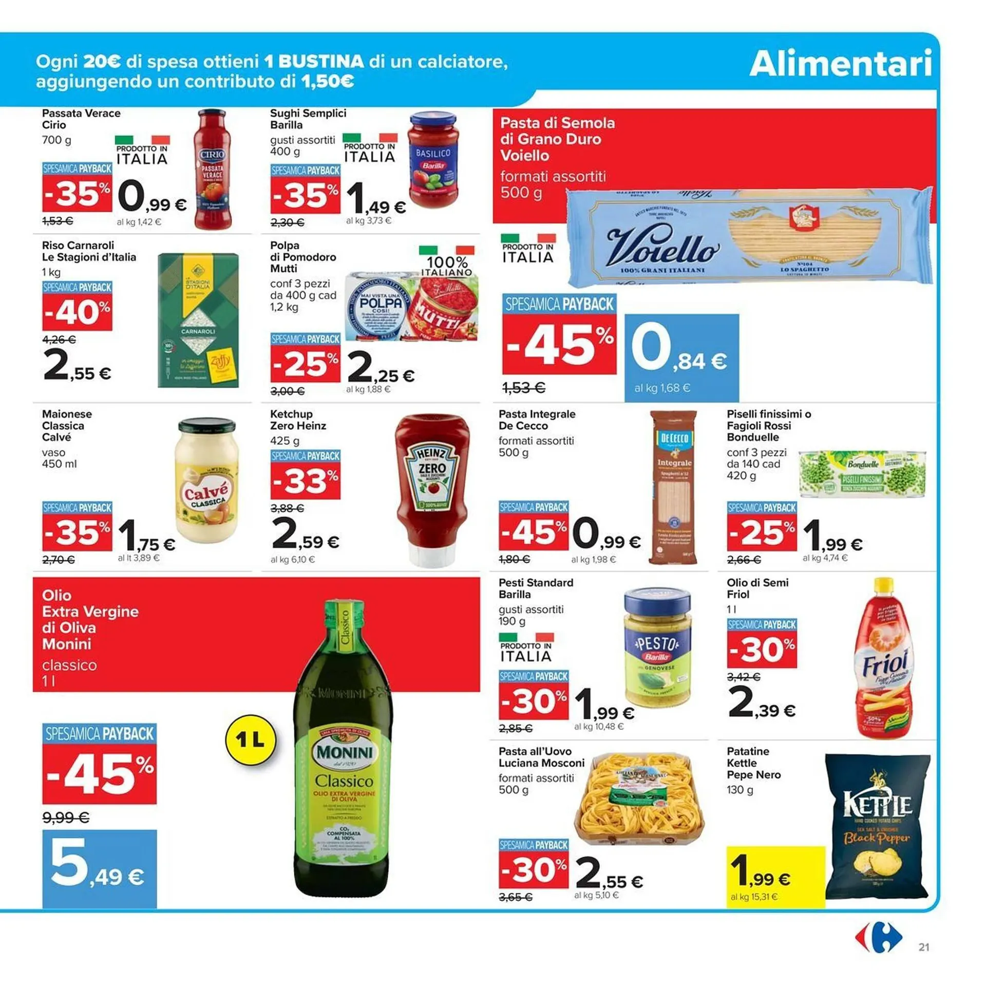 Volantino Carrefour Iper da 17 novembre a 1 dicembre di 2025 - Pagina del volantino 21