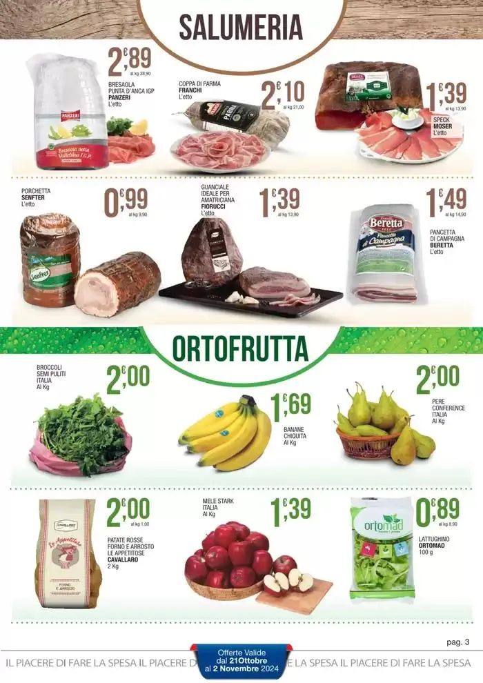 Tante offerte senza scherzi da 21 ottobre a 2 novembre di 2024 - Pagina del volantino 3