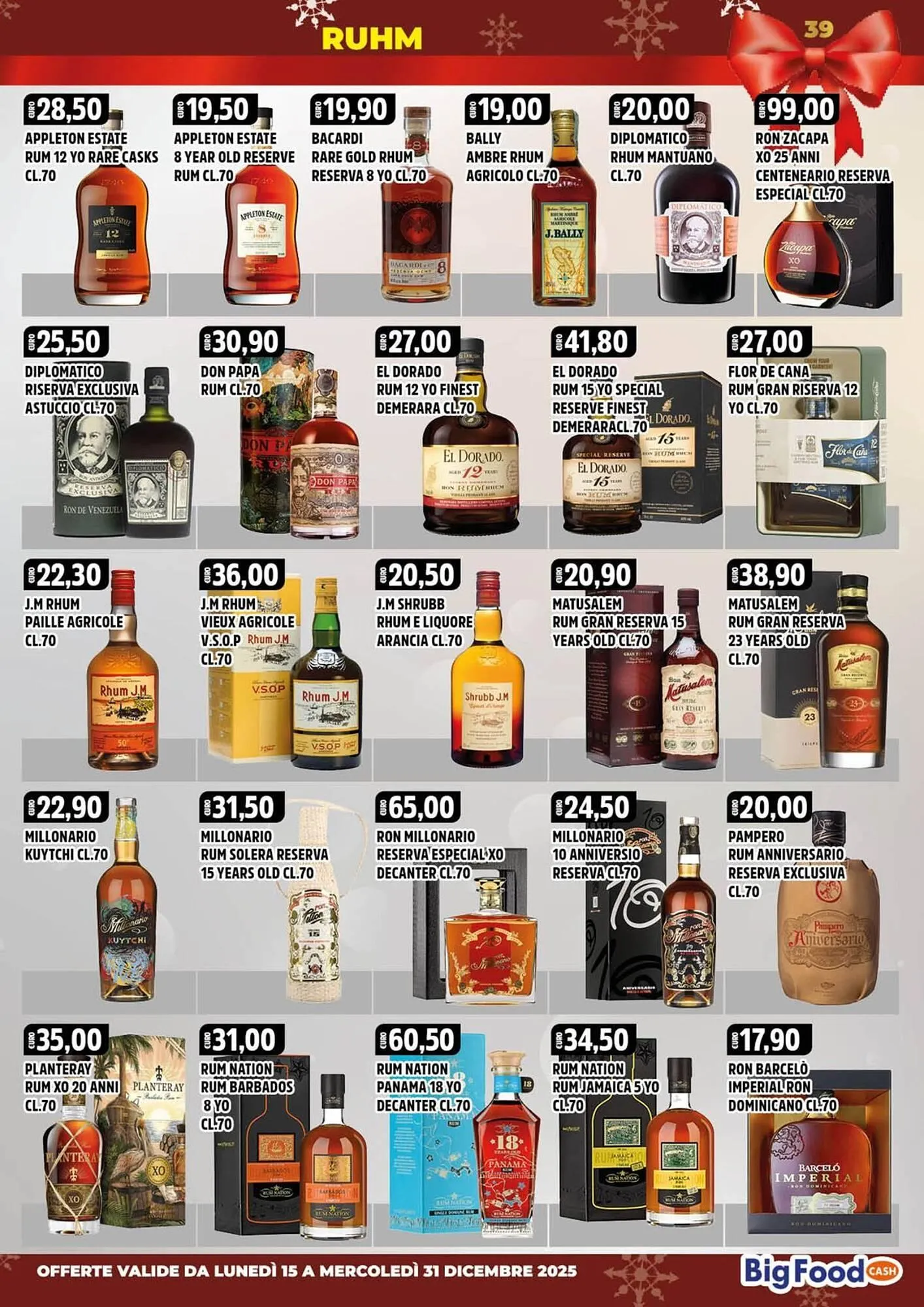 Volantino Big Food da 15 dicembre a 31 dicembre di 2025 - Pagina del volantino 39