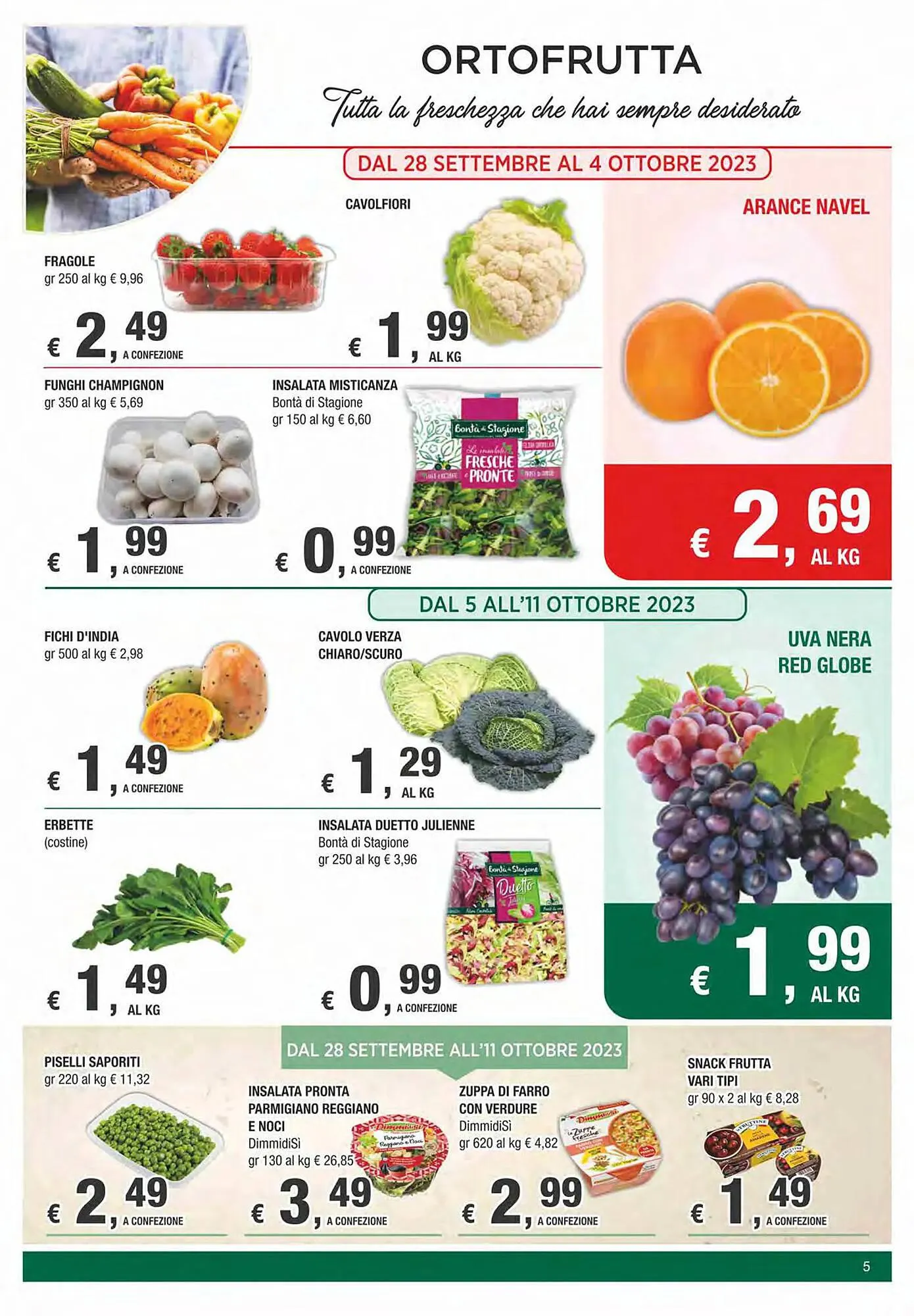 Volantino Crai da 28 settembre a 11 ottobre di 2023 - Pagina del volantino 5