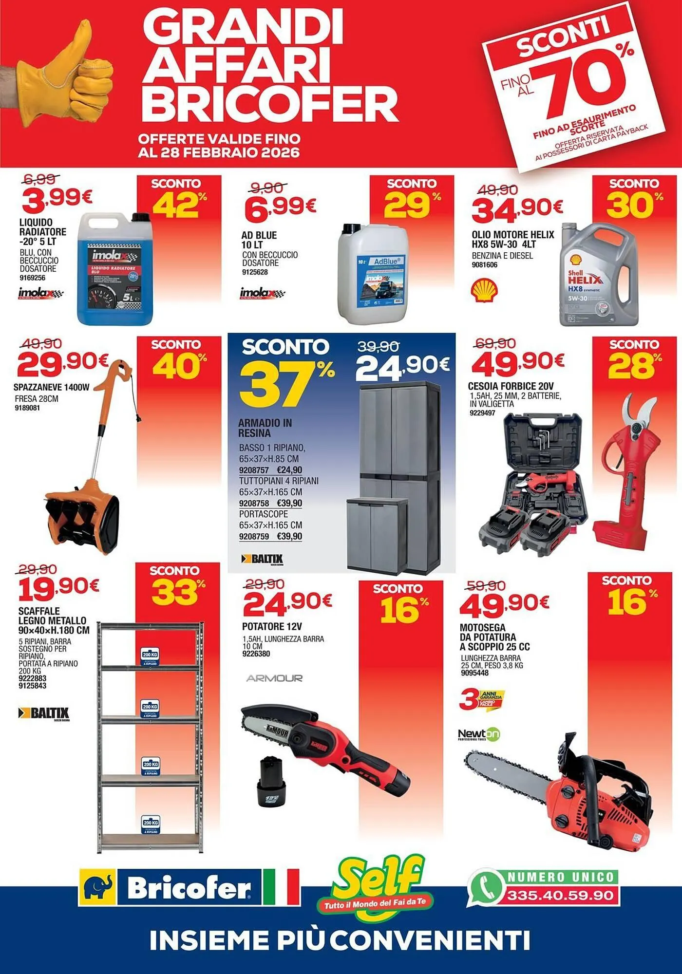 Volantino Bricofer da 27 gennaio a 28 febbraio di 2026 - Pagina del volantino 6