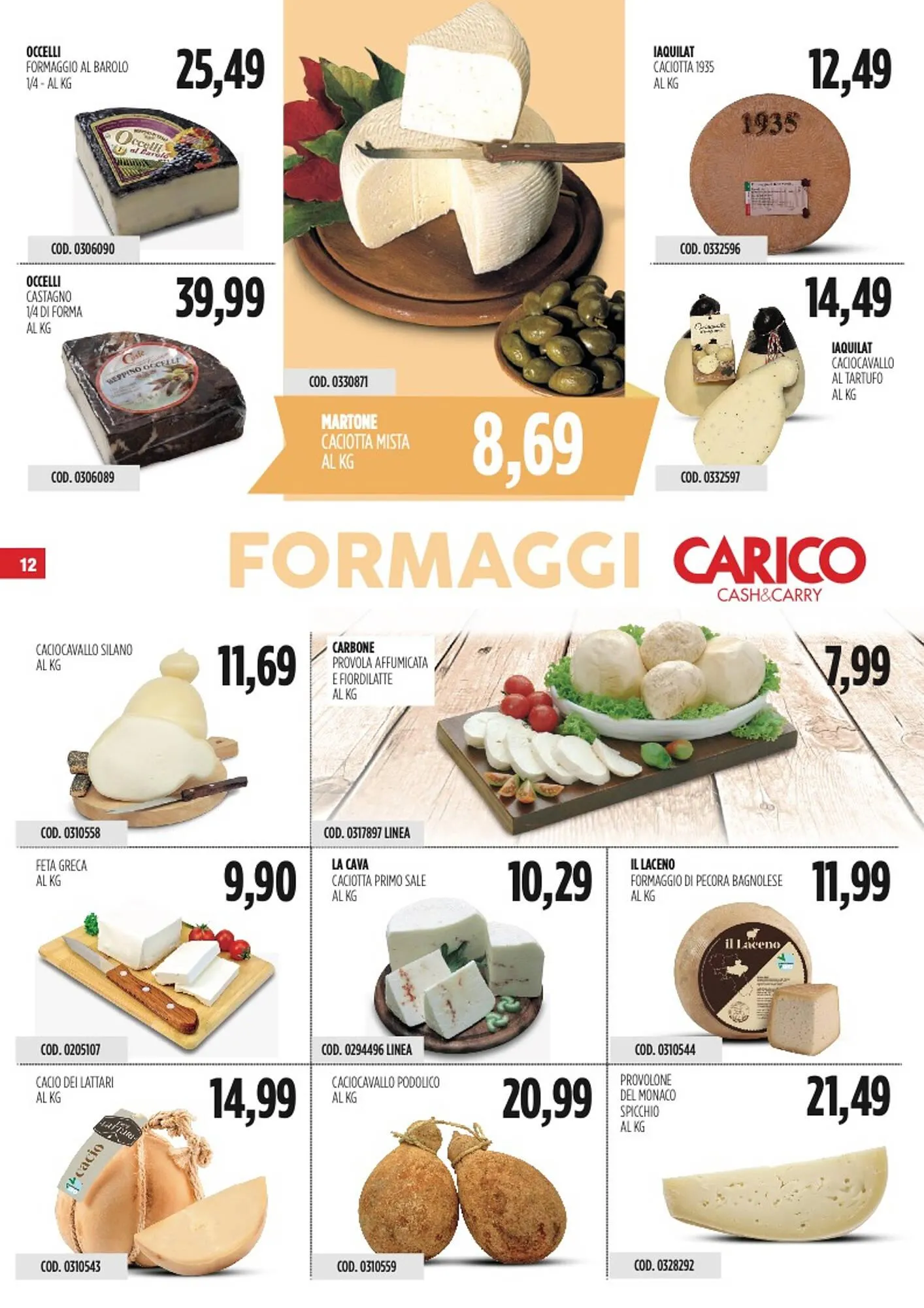 Volantino Carico Cash & Carry da 28 agosto a 10 settembre di 2025 - Pagina del volantino 12