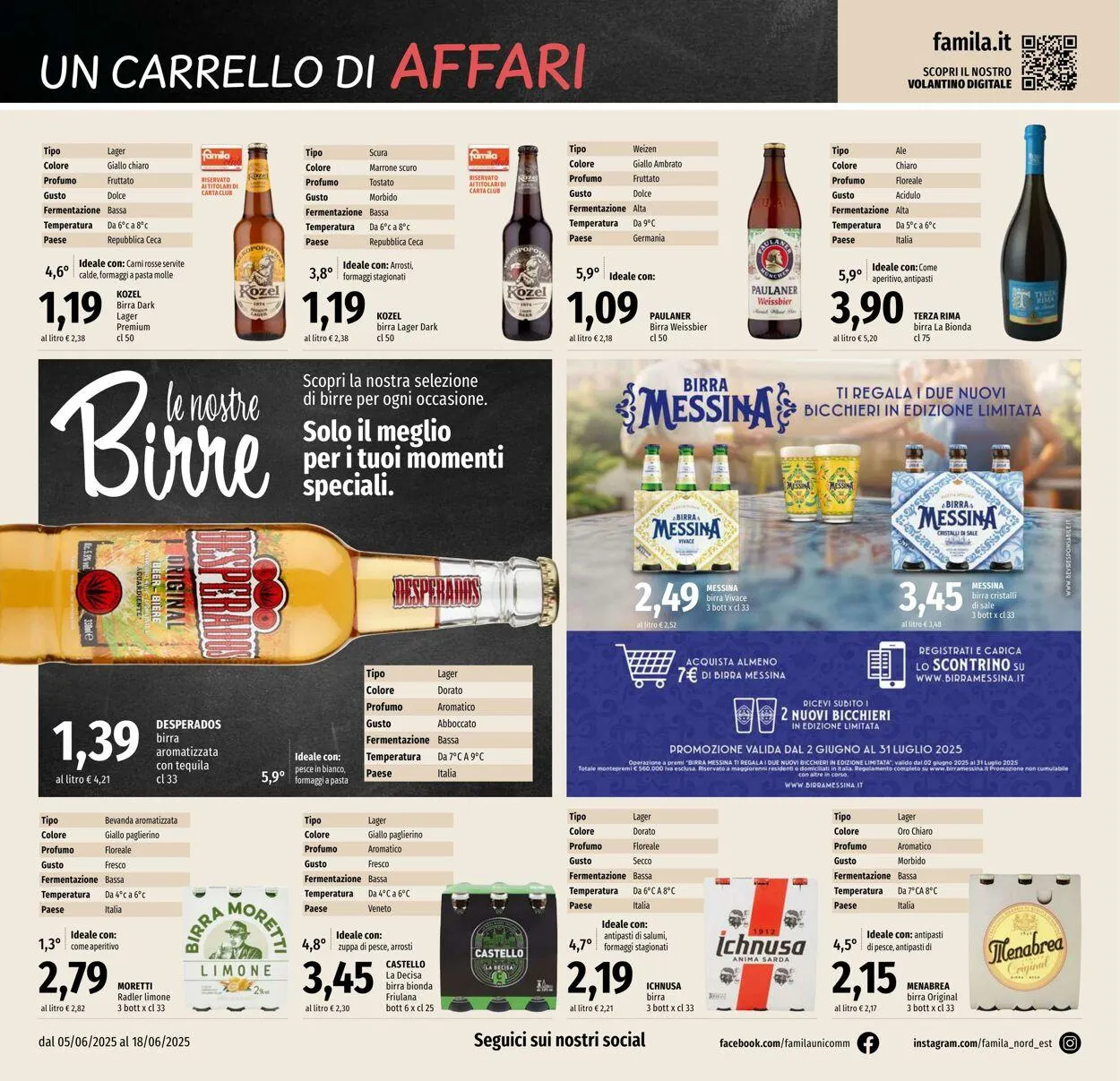 Famila Volantino attuale da 5 giugno a 18 giugno di 2025 - Pagina del volantino 20