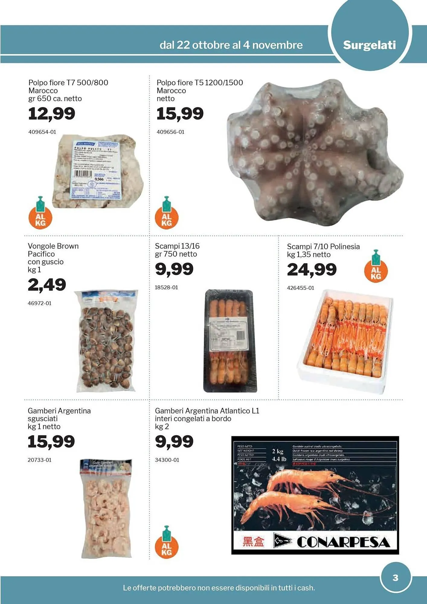 Volantino GrosMarket da 22 ottobre a 4 novembre di 2025 - Pagina del volantino 3