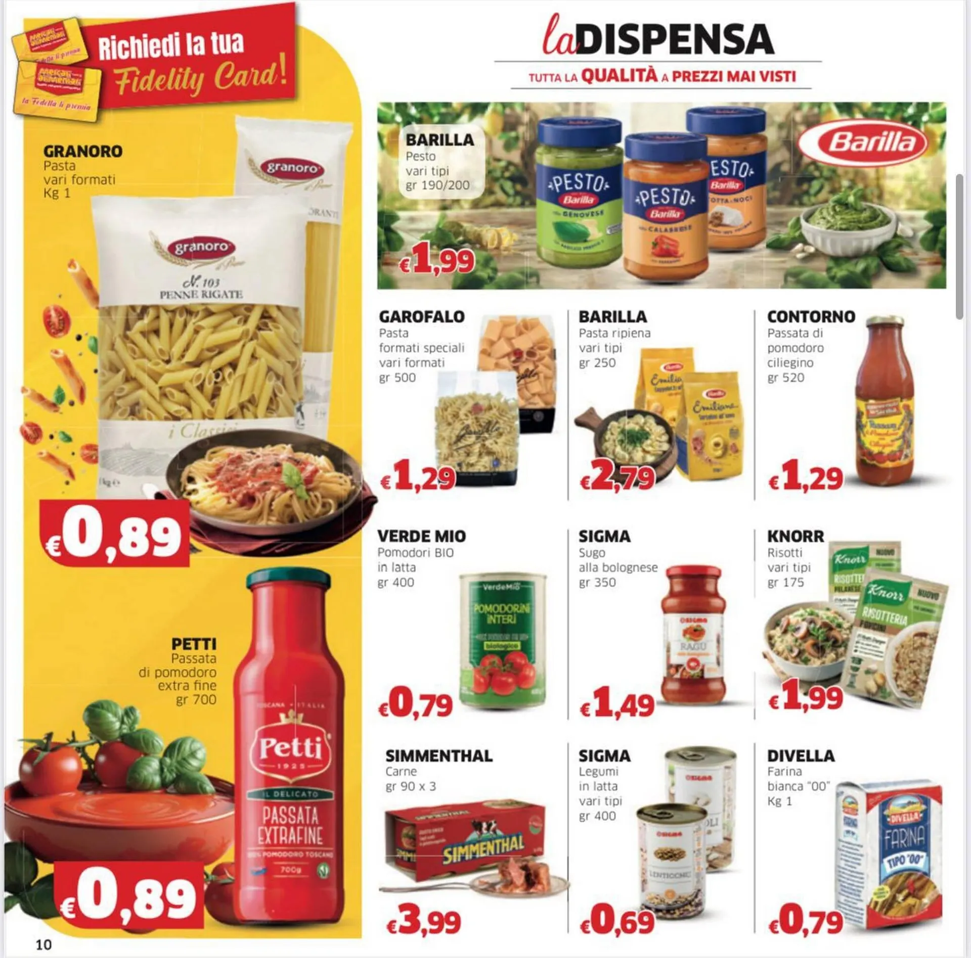 Volantino Mercati Alimentari da 25 settembre a 8 ottobre di 2025 - Pagina del volantino 10