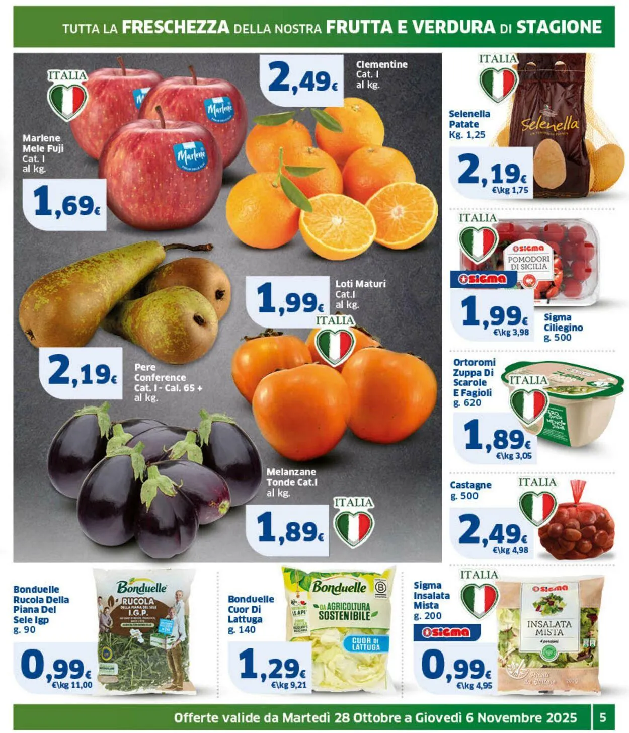 Sigma - Roma Volantino attuale da 28 ottobre a 6 novembre di 2025 - Pagina del volantino 5