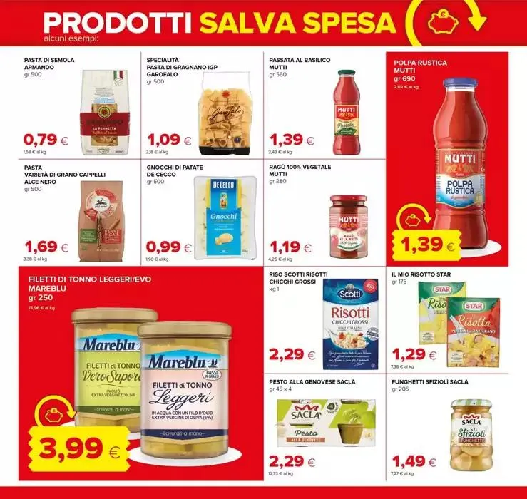 1000 prodotti salva spesa da 13 marzo a 26 giugno di 2025 - Pagina del volantino 14