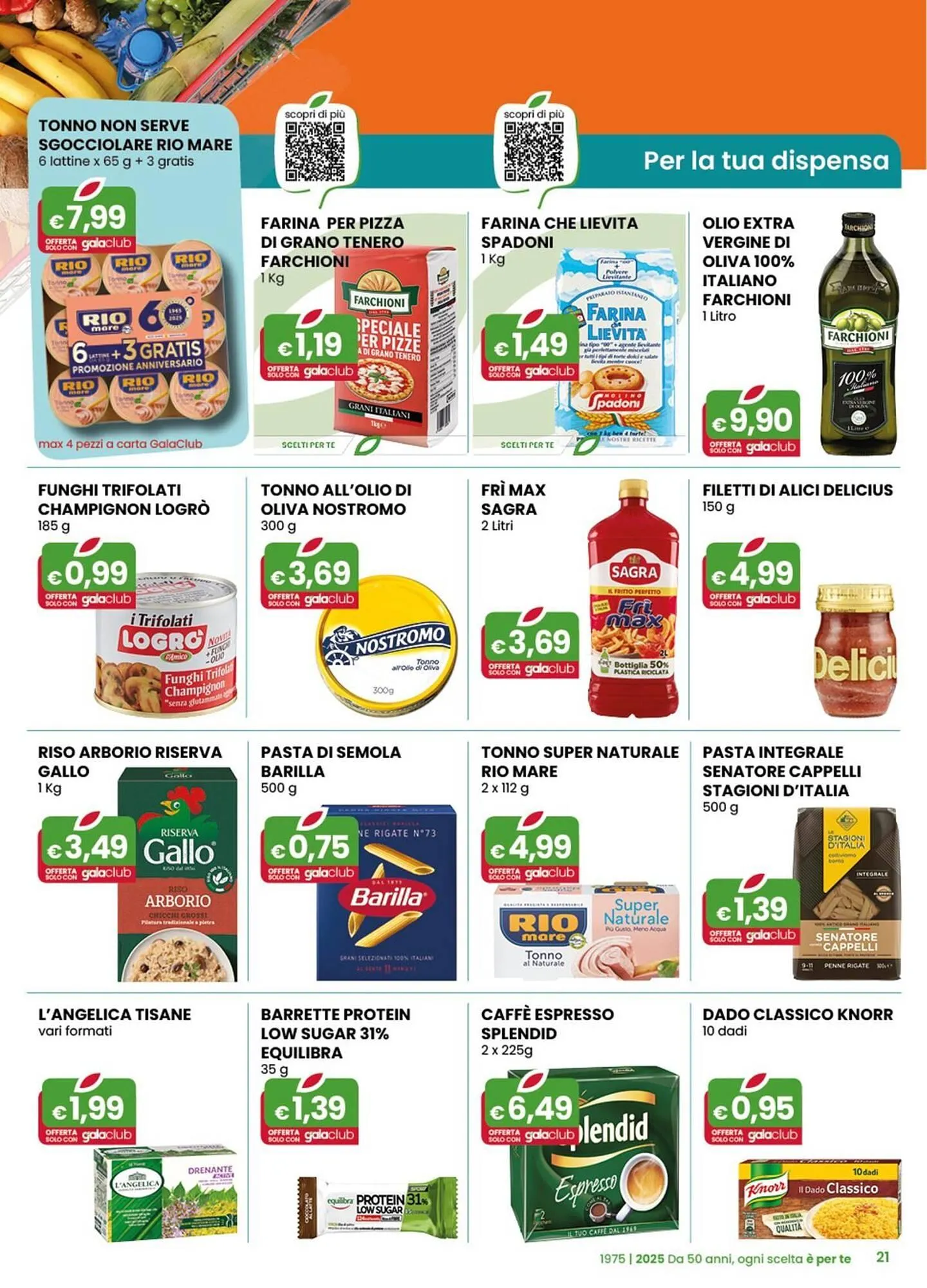 Volantino Gala Supermercati da 17 dicembre a 31 dicembre di 2025 - Pagina del volantino 21