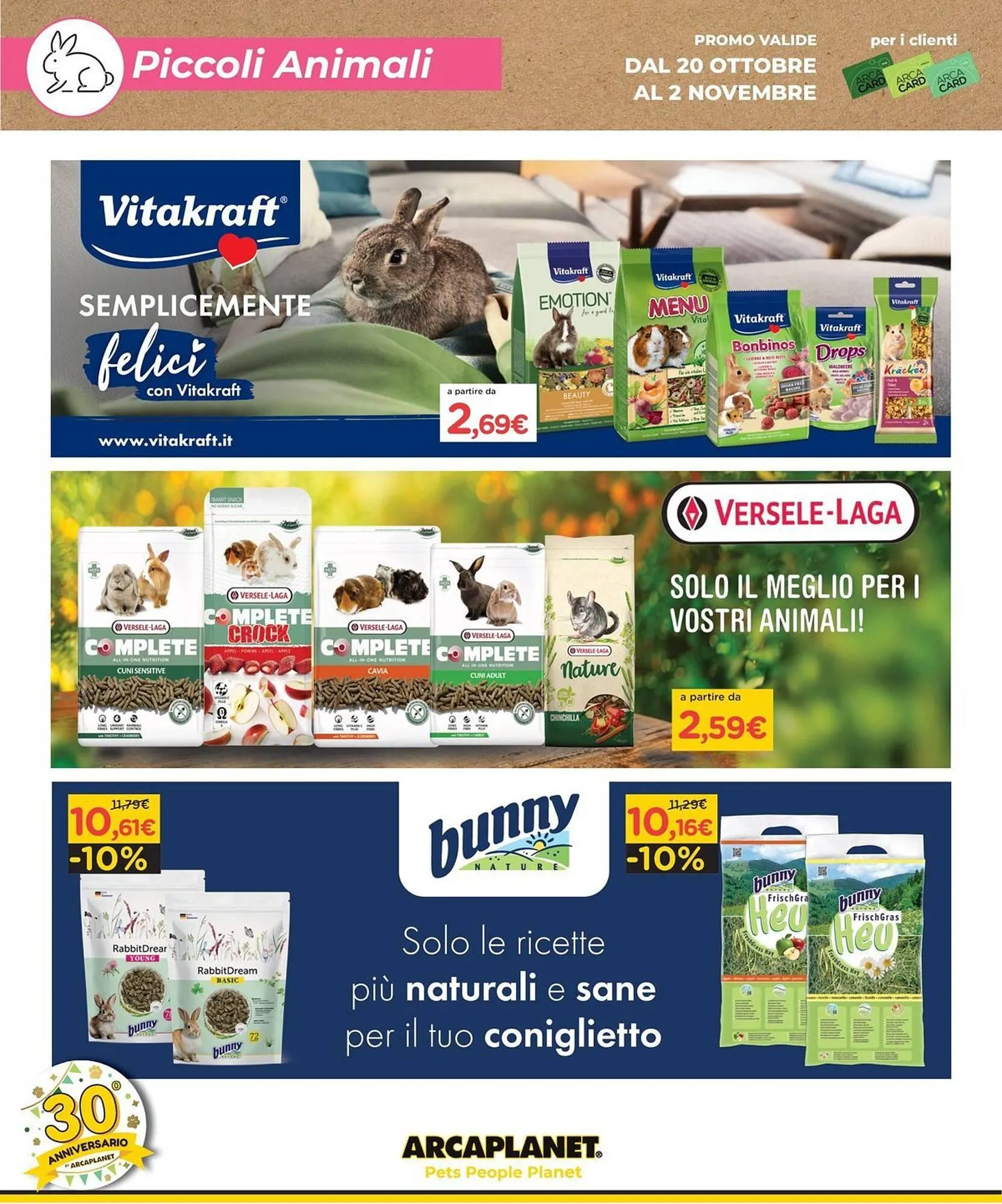 Volantino Arcaplanet da 20 ottobre a 2 novembre di 2025 - Pagina del volantino 28