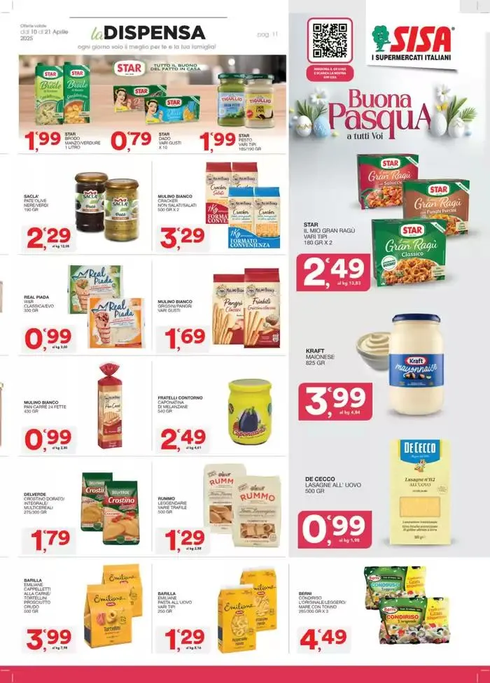 Buona Pasqua da 10 aprile a 21 aprile di 2025 - Pagina del volantino 11