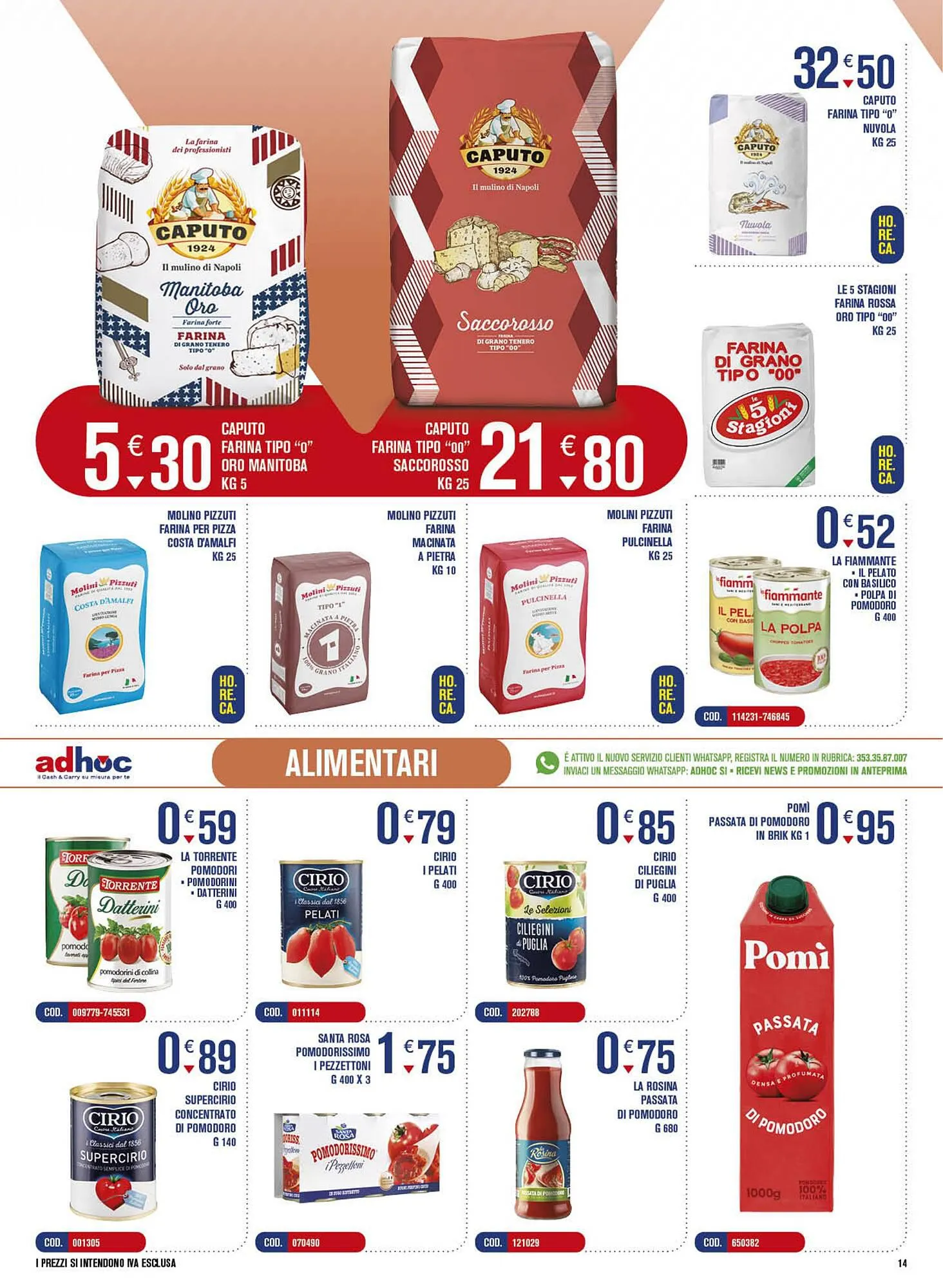 Volantino Adhoc da 9 ottobre a 22 ottobre di 2023 - Pagina del volantino 14