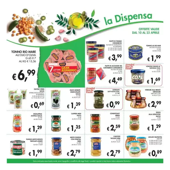 Nuova apertura Subiaco da 10 aprile a 23 aprile di 2025 - Pagina del volantino 24