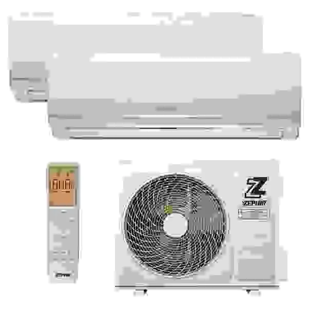 CONDIZIONATORE ZEPHIR DUAL 9000+9000 BTU ZDUO MY25 EER 3,3 COP 3,90 A++/A+