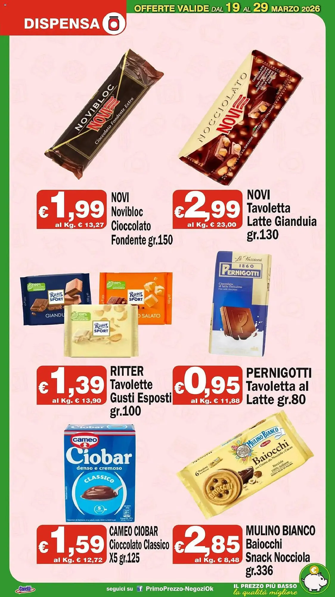 Volantino Primo Prezzo da 19 marzo a 29 marzo di 2026 - Pagina del volantino 17
