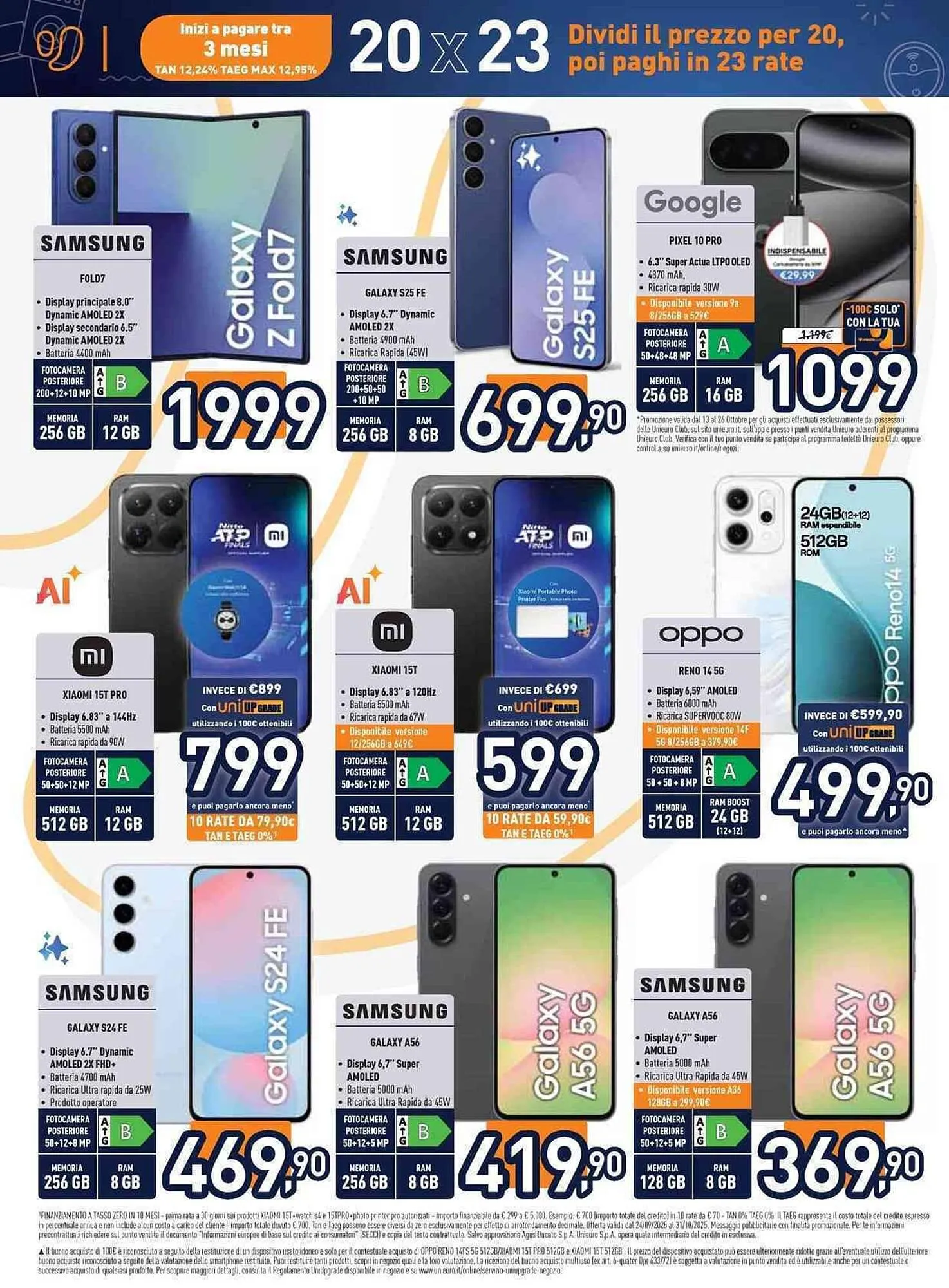 Volantino Unieuro da 13 ottobre a 26 ottobre di 2025 - Pagina del volantino 6