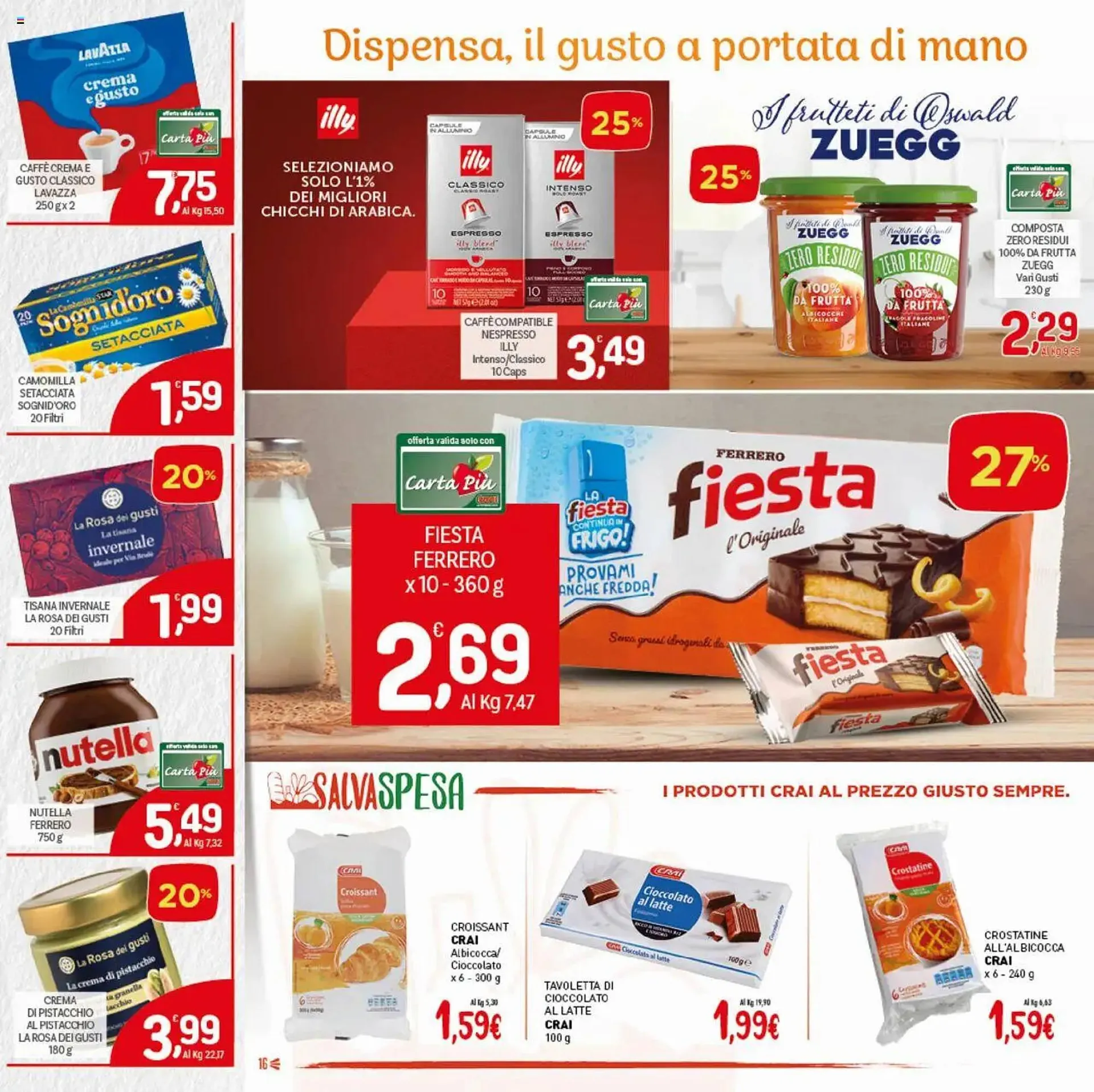 Volantino Crai da 2 ottobre a 15 ottobre di 2025 - Pagina del volantino 16