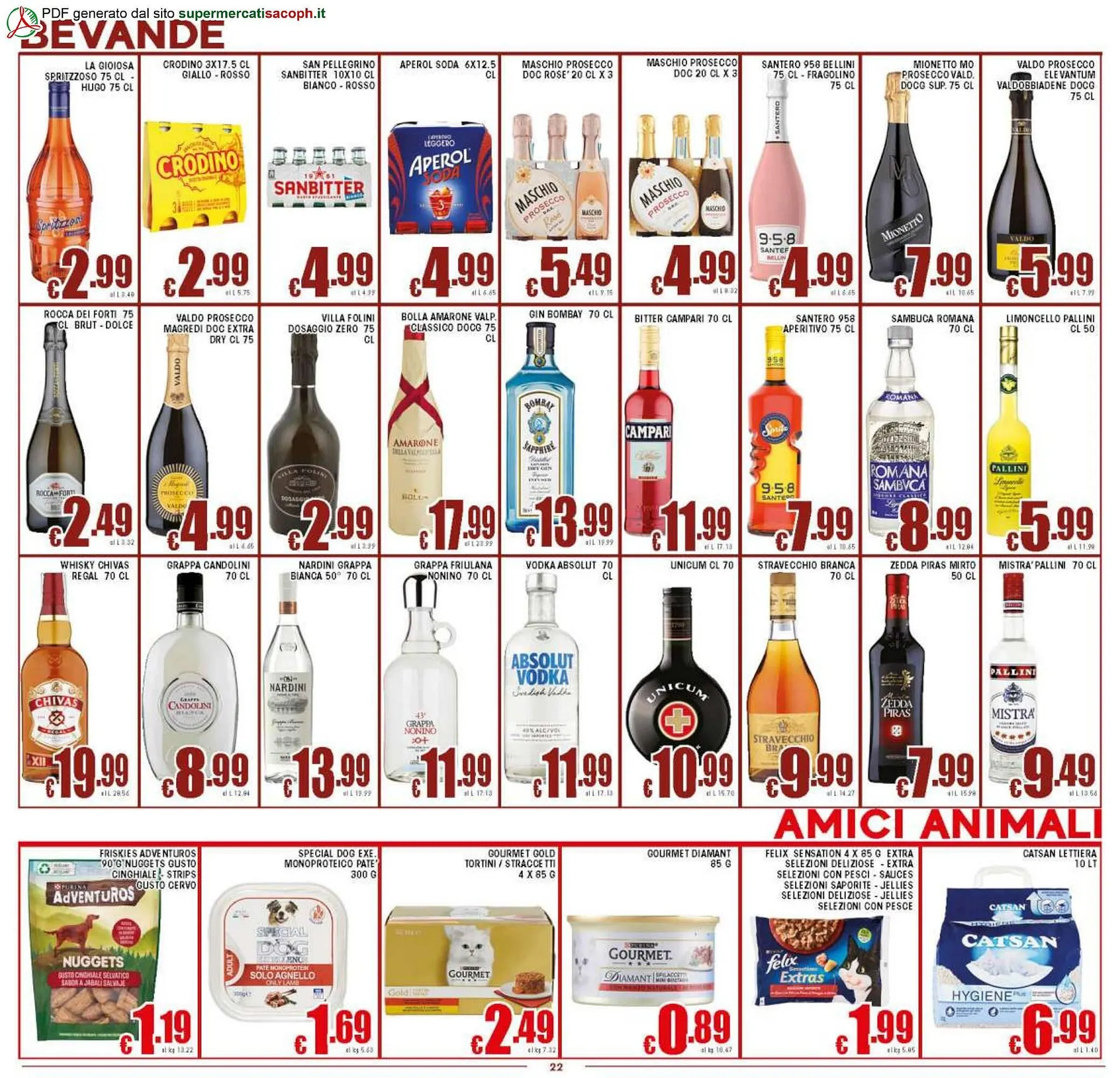 Volantino Sacoph da 17 marzo a 26 marzo di 2026 - Pagina del volantino 22