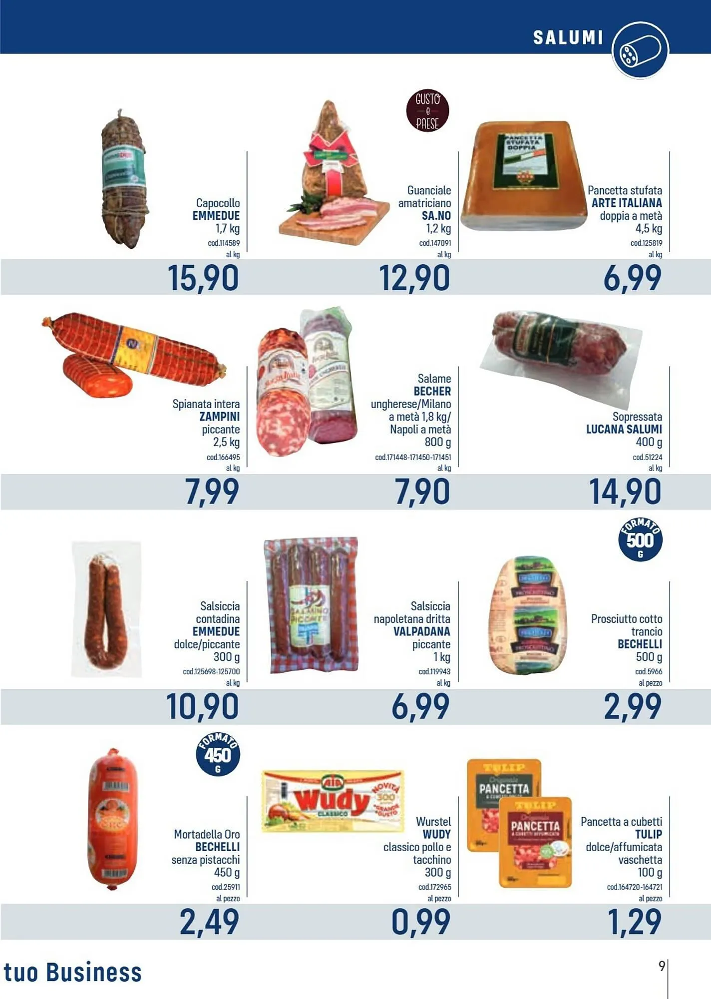 Volantino Talento Professional Store da 8 dicembre a 21 dicembre di 2025 - Pagina del volantino 9