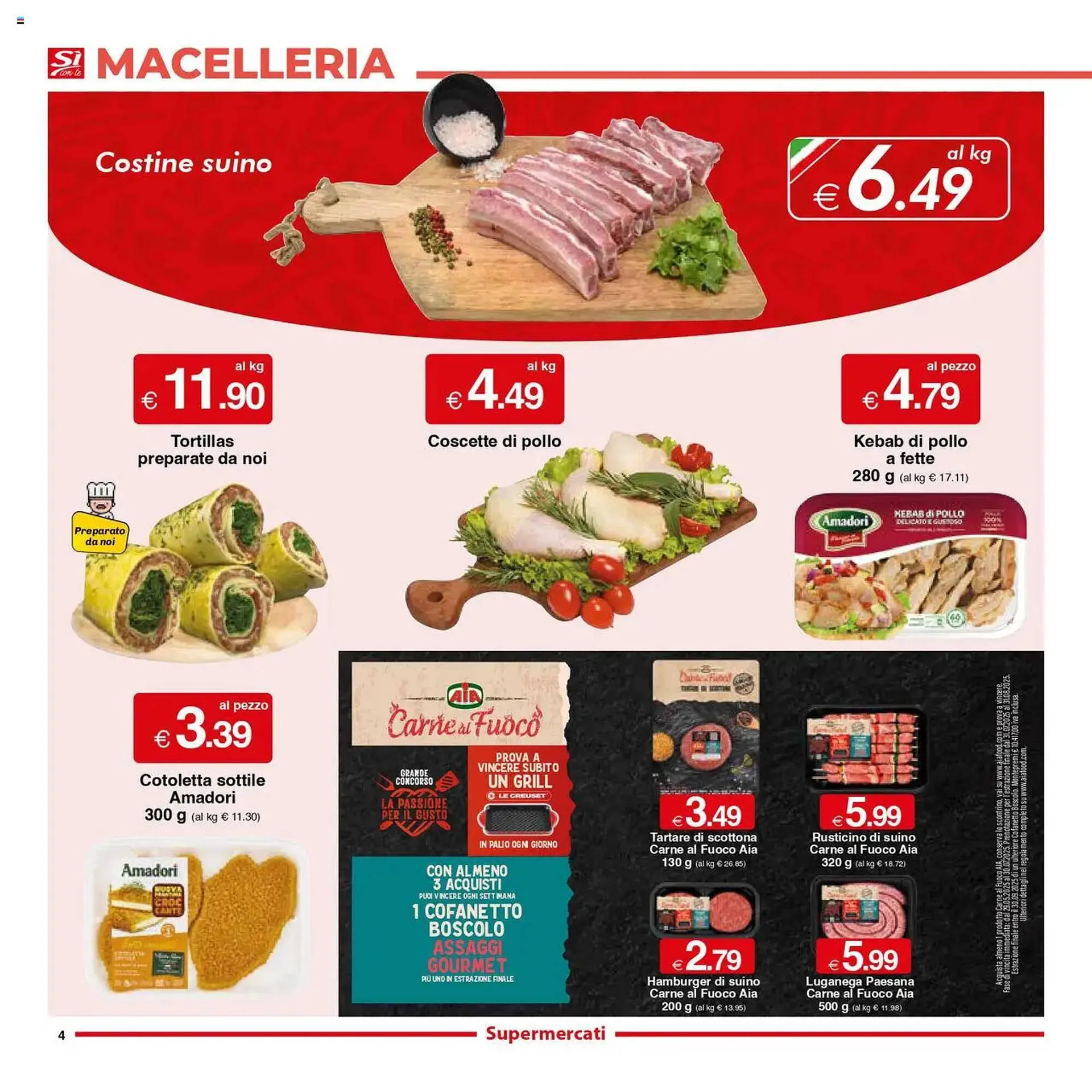 Volantino Sì con te da 5 giugno a 18 giugno di 2025 - Pagina del volantino 4