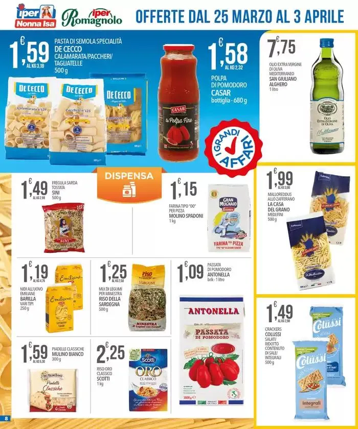 Offerte di stagione da 25 marzo a 3 aprile di 2025 - Pagina del volantino 8