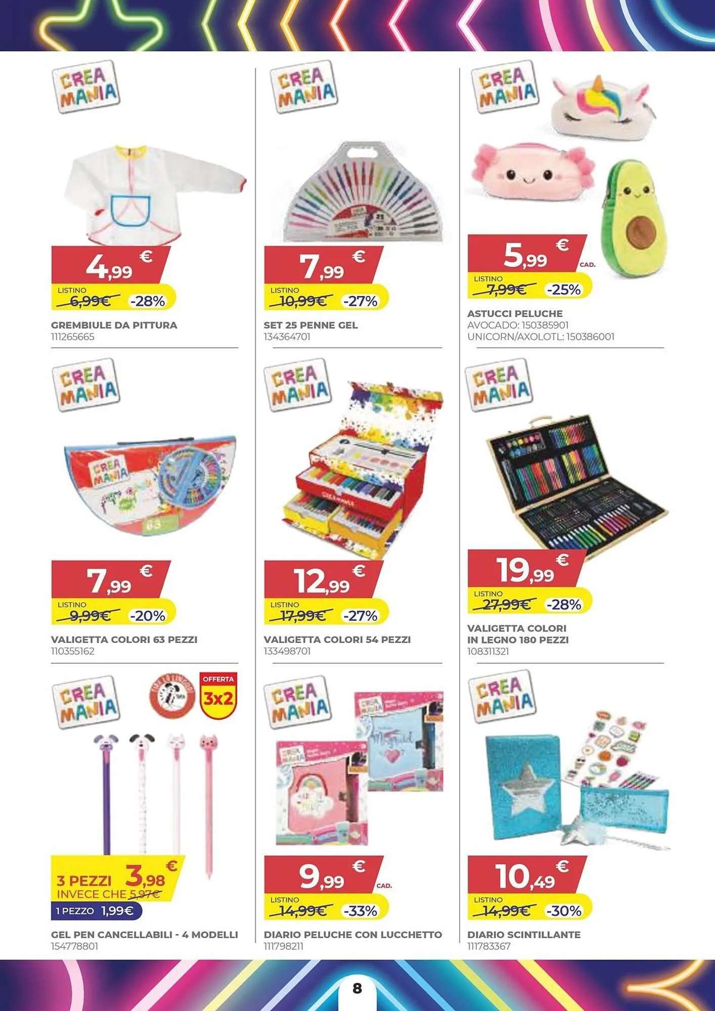 Volantino Toys Center da 28 agosto a 28 settembre di 2025 - Pagina del volantino 8