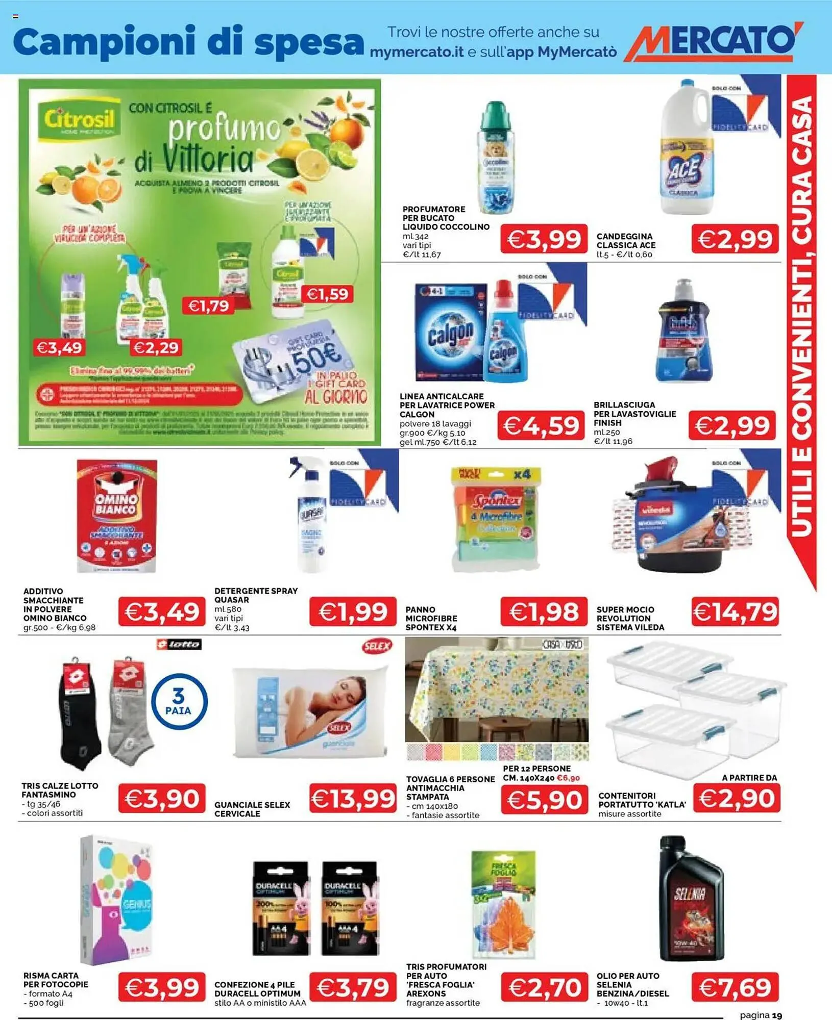 Volantino Mercatò da 8 maggio a 18 maggio di 2025 - Pagina del volantino 19