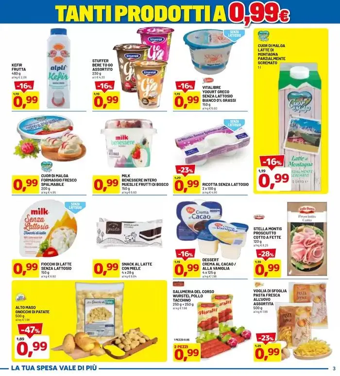 Tanti prodotti a 0,99 da 6 marzo a 16 marzo di 2025 - Pagina del volantino 3