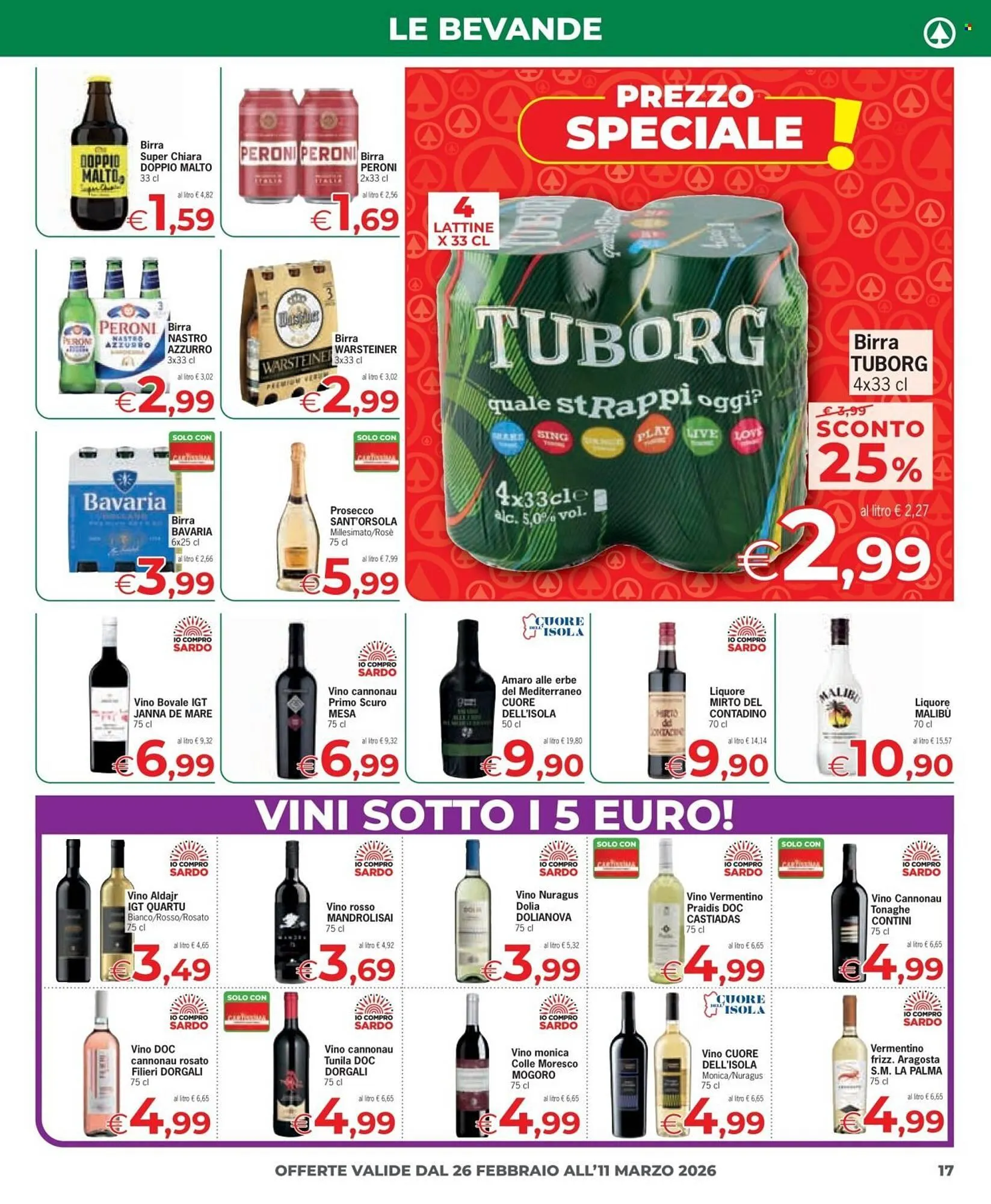 Volantino Eurospar da 26 febbraio a 11 marzo di 2026 - Pagina del volantino 17